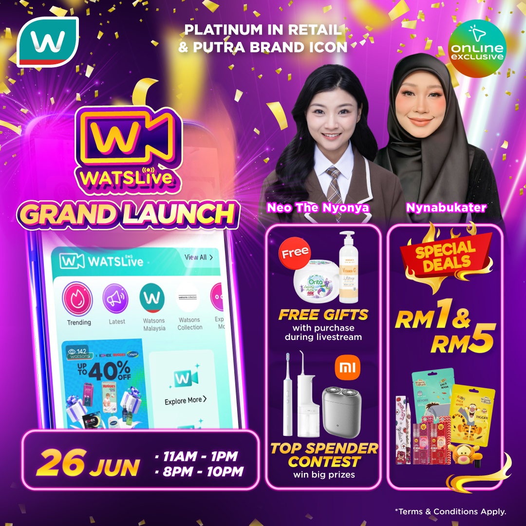 Watsons Facebook ad