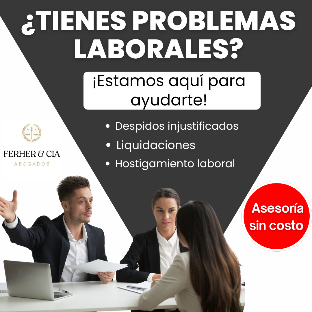 Ferher Asesoría Laboral Facebook ad: ¡Platícanos tu caso sin compromiso!