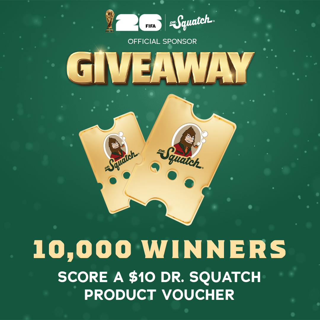 Dr. Squatch Facebook ad