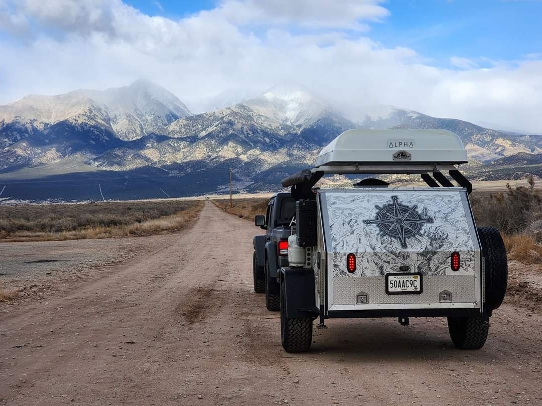 Venture Overland Campers Facebook ad: Pick your Venture Overland Camper, pick your options…