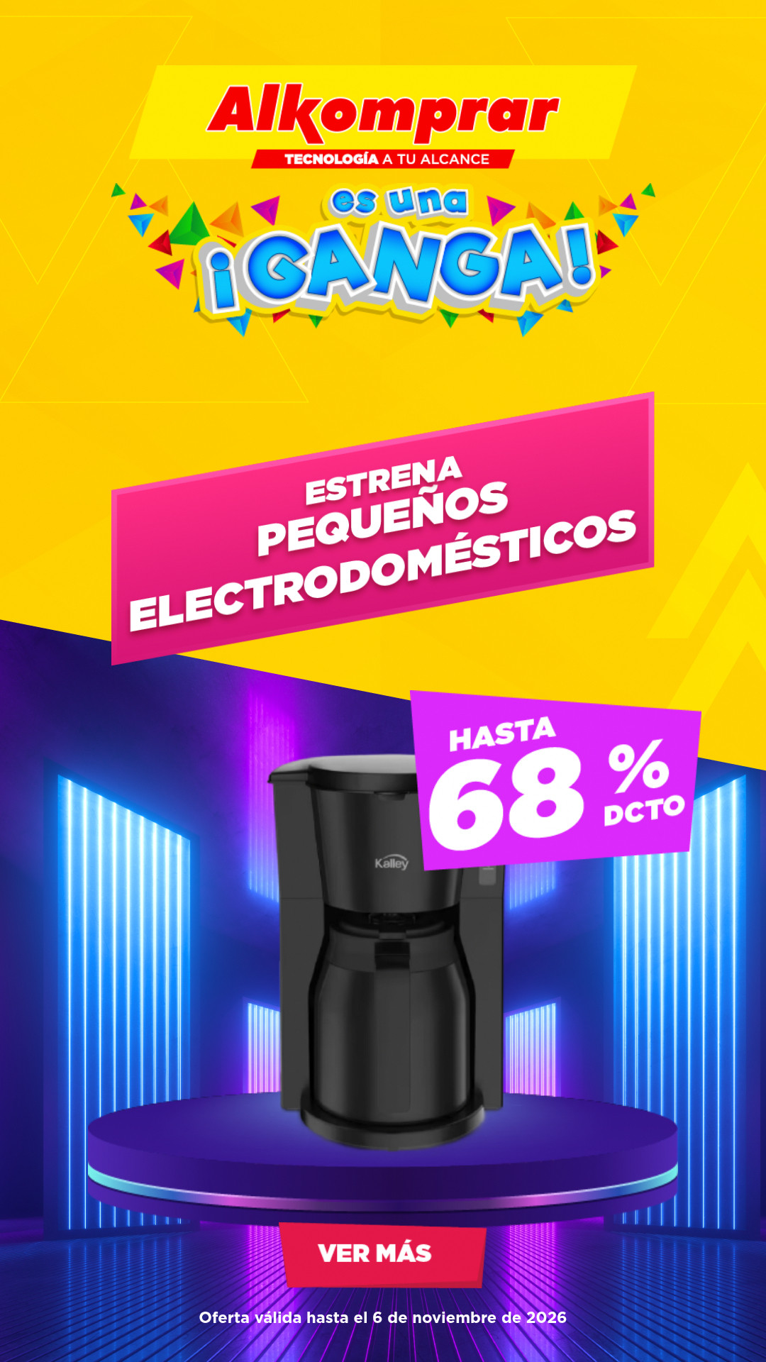 Alkomprar Facebook ad: Alkomprar es una GANGA