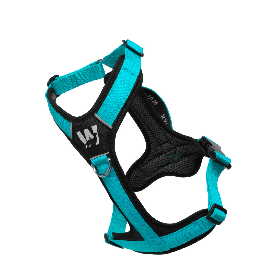 Wuftrek Facebook ad: ¿El arnés para perros más ergonómico del mundo?