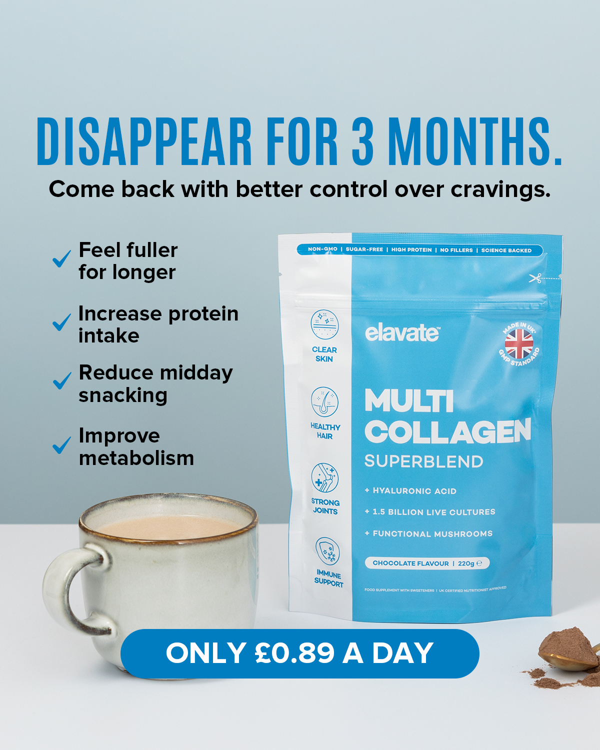 Elavate Facebook ad