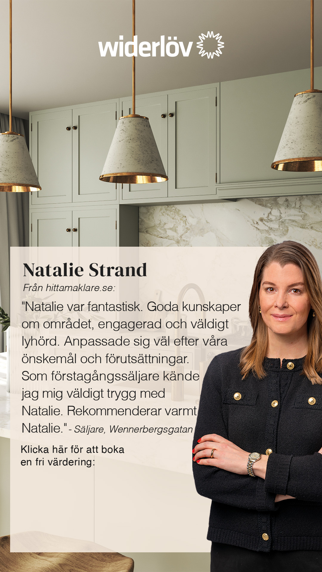 Widerlöv Stockholm Facebook ad