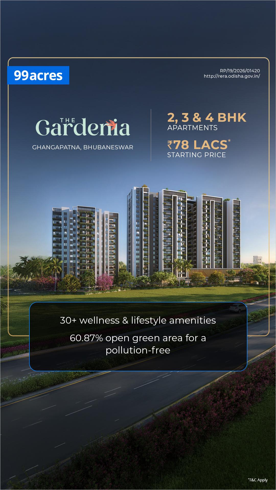 99acres Property India Facebook ad