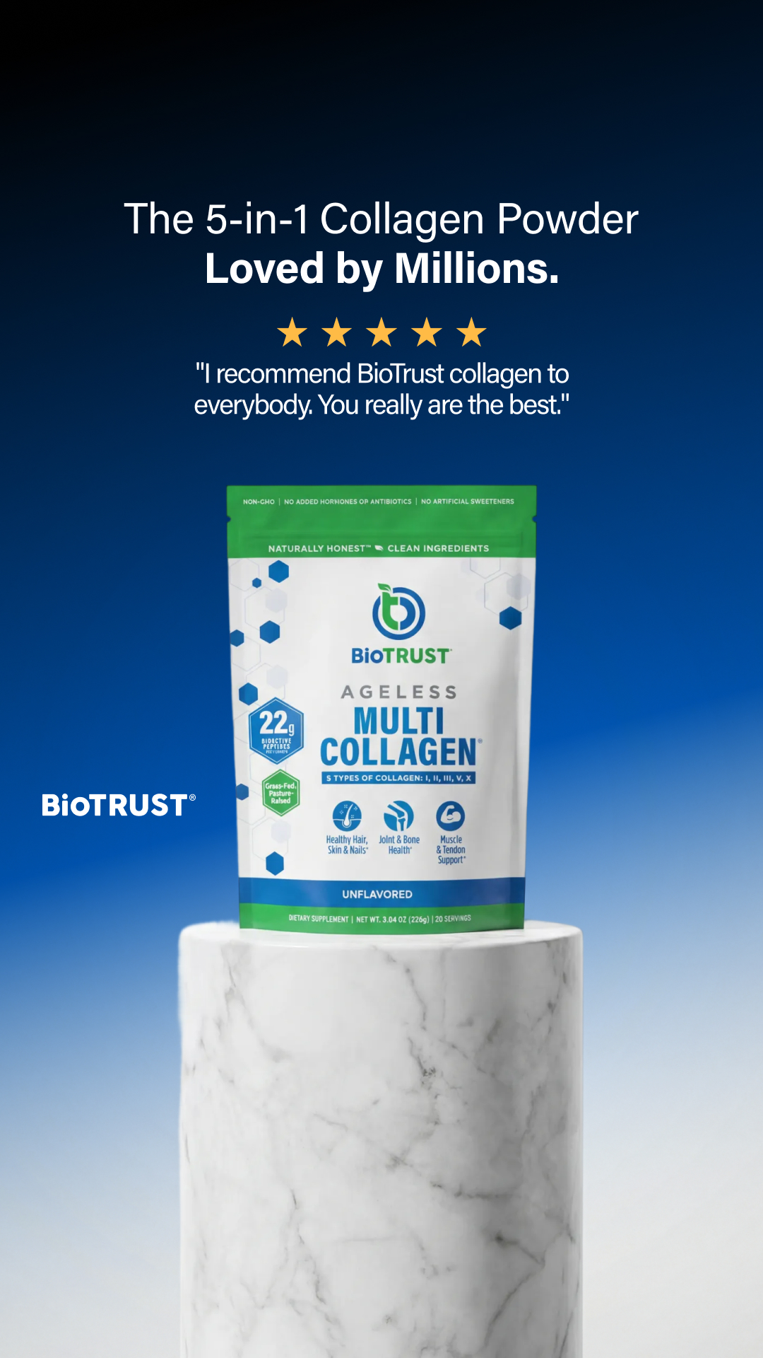 BioTrust Nutrition Facebook ad
