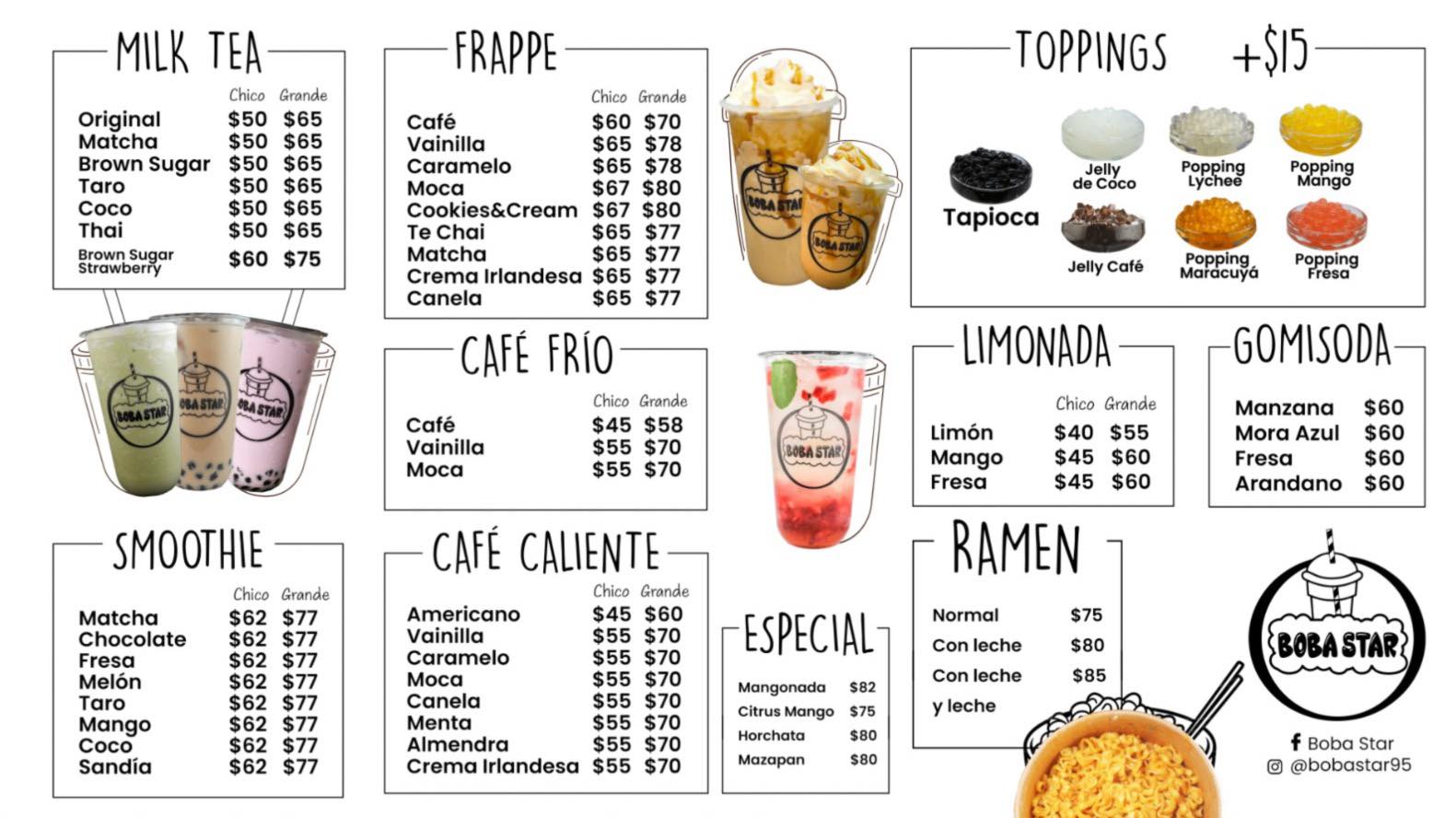 Boba Star Facebook ad