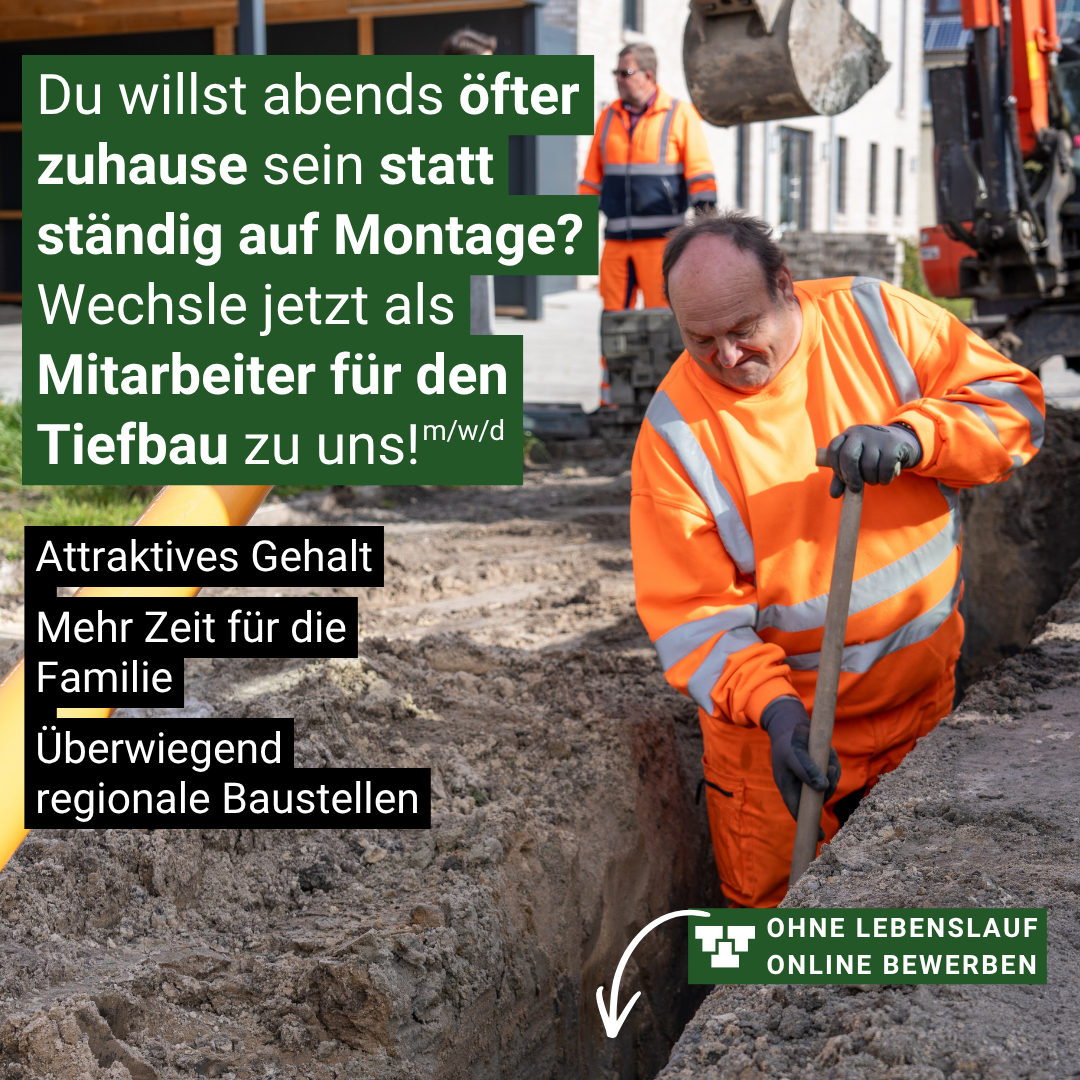 Joachim Tiesler Hoch- und Tiefbau GmbH & Co. KG Facebook ad