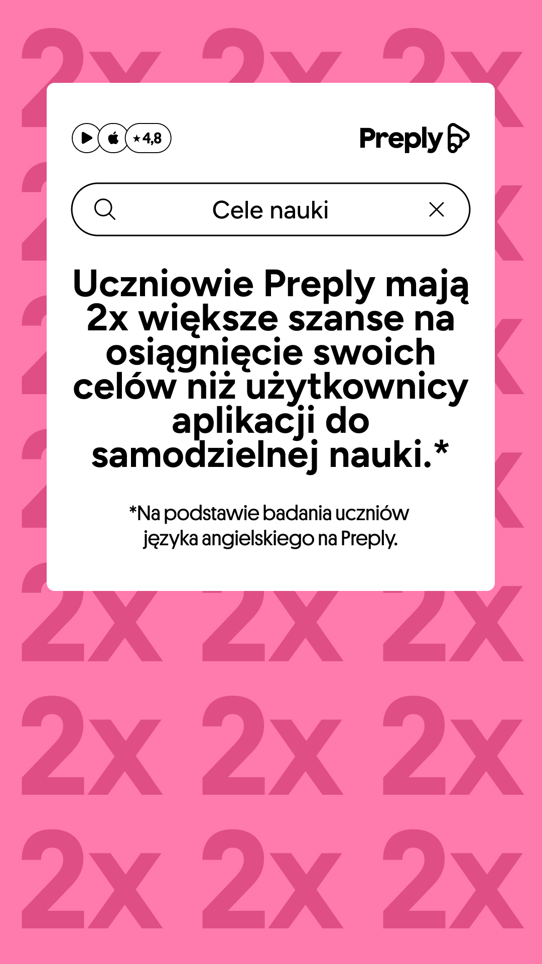 Preply Facebook ad