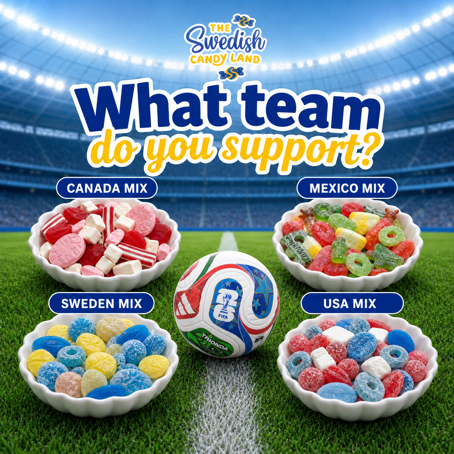 Swedish Candy Land Facebook ad