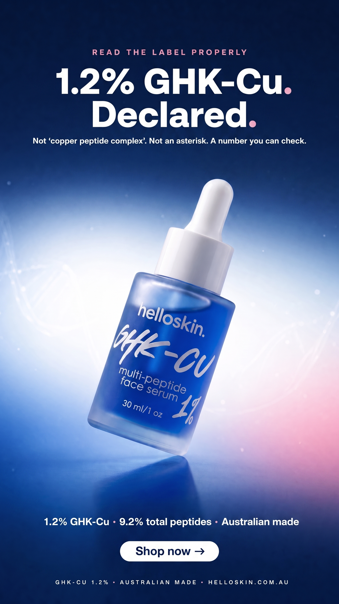 Helloskin Facebook ad