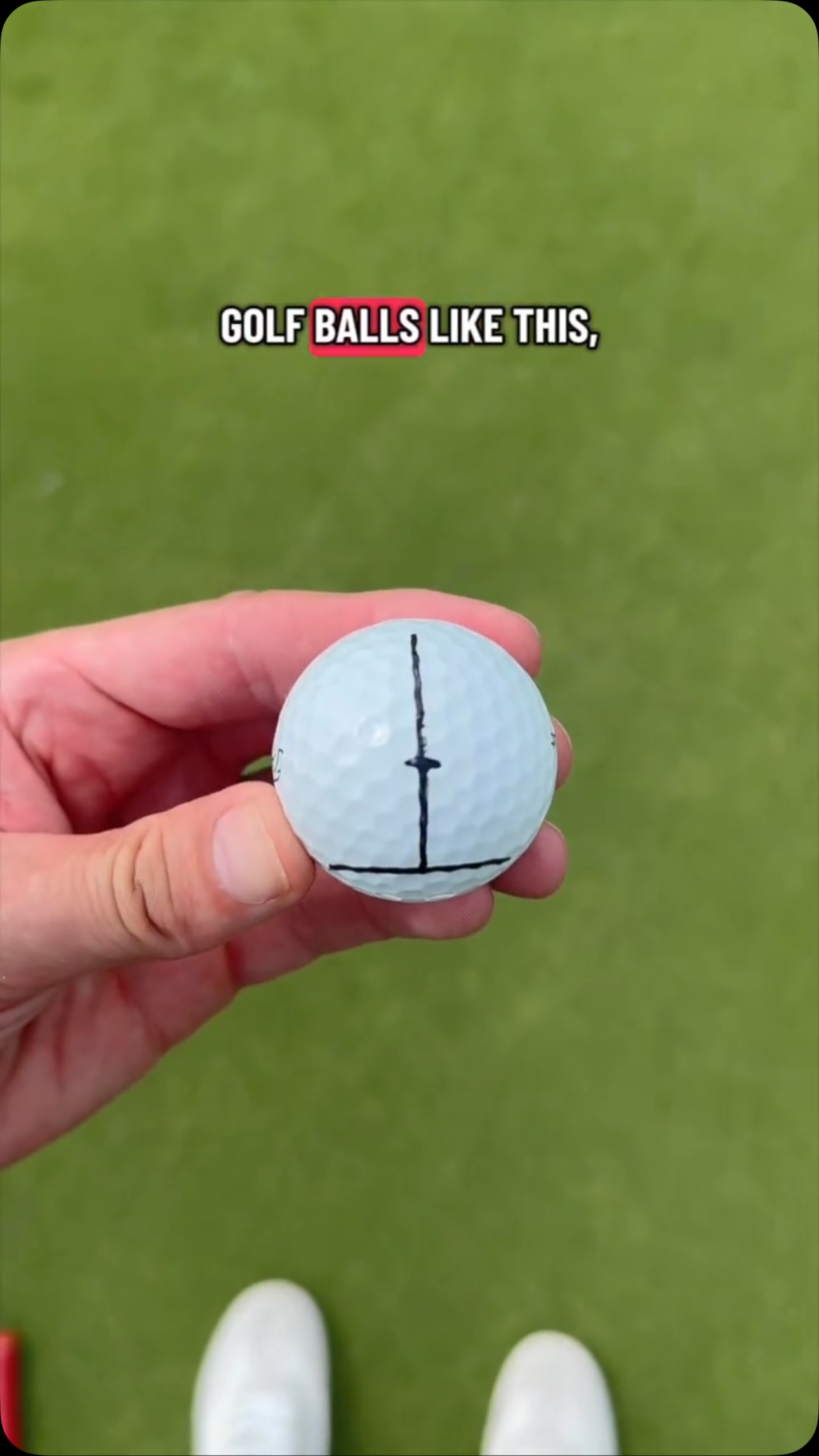 EyeLine Golf Facebook ad: Legal for Play