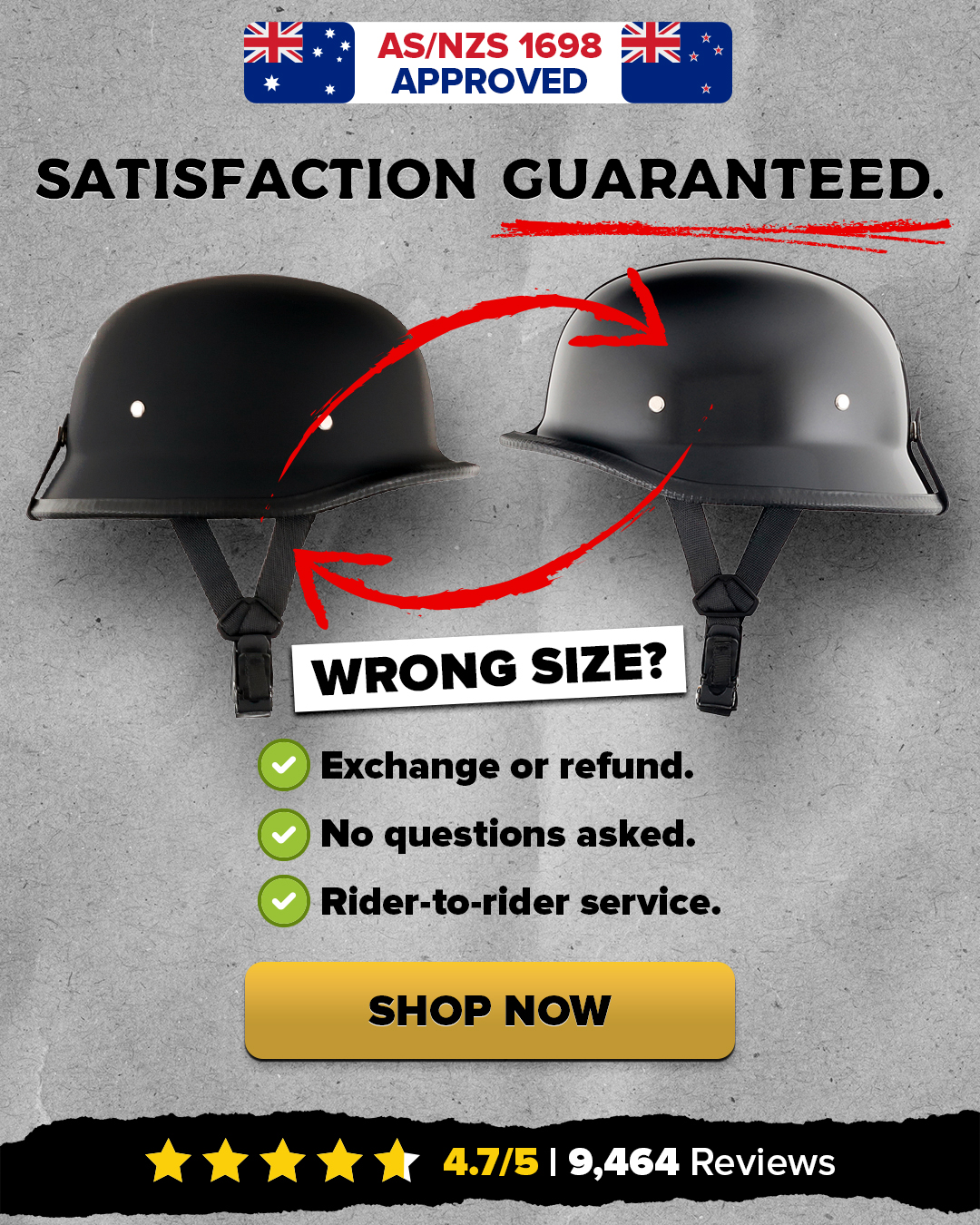 Beanie Helmets Facebook ad