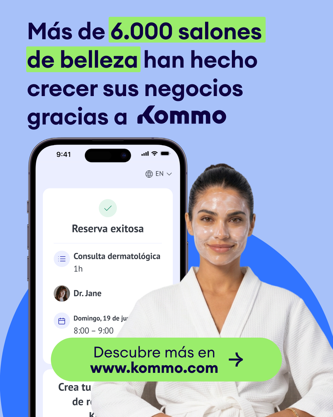 Kommo Español Facebook ad