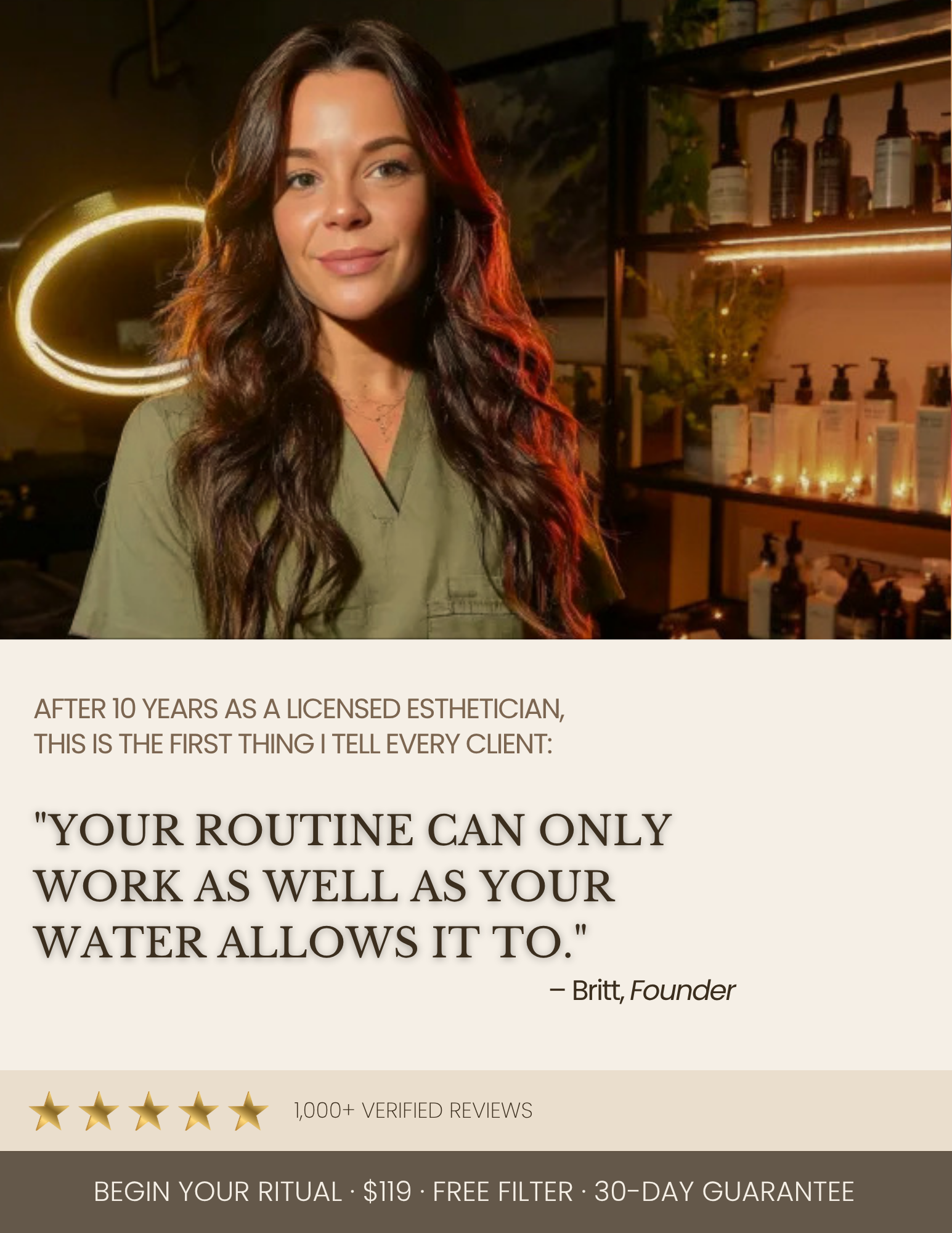 Cloak & Sage Facebook ad: After 10 Years, This Is The First Thing I Tell Every Client.