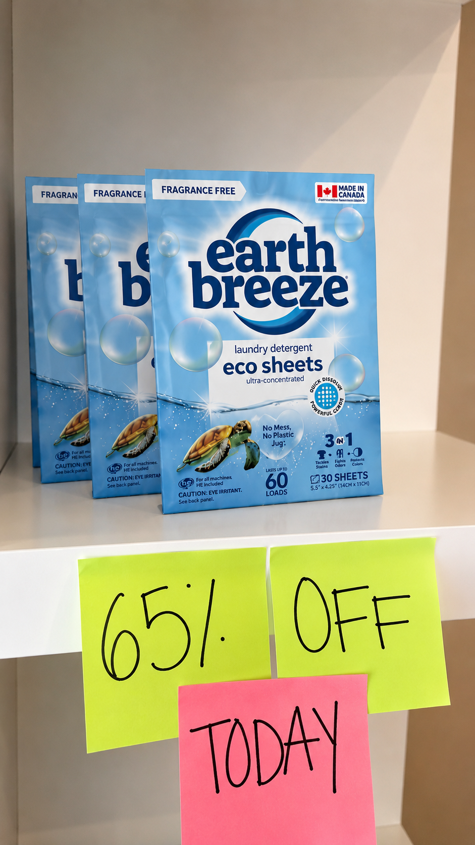 Earth Breeze Facebook ad
