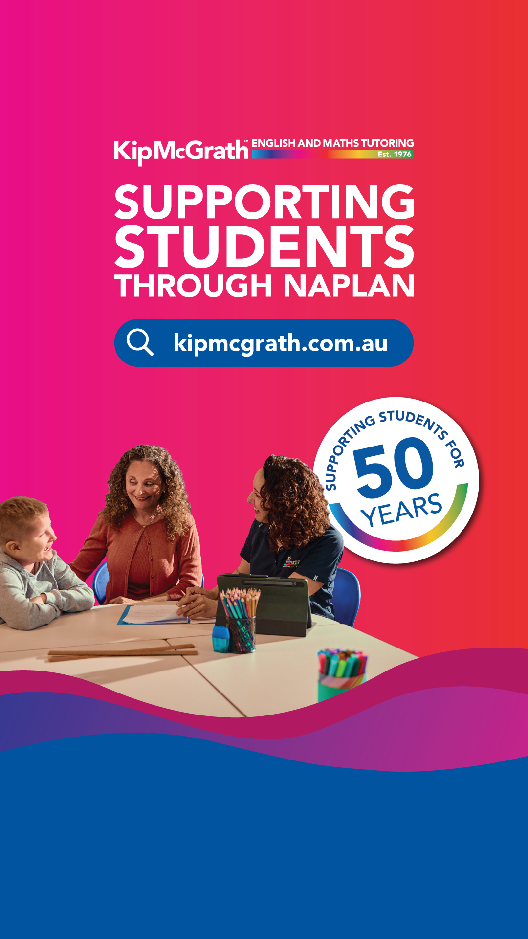 Kip McGrath Education Centres Australia Facebook ad