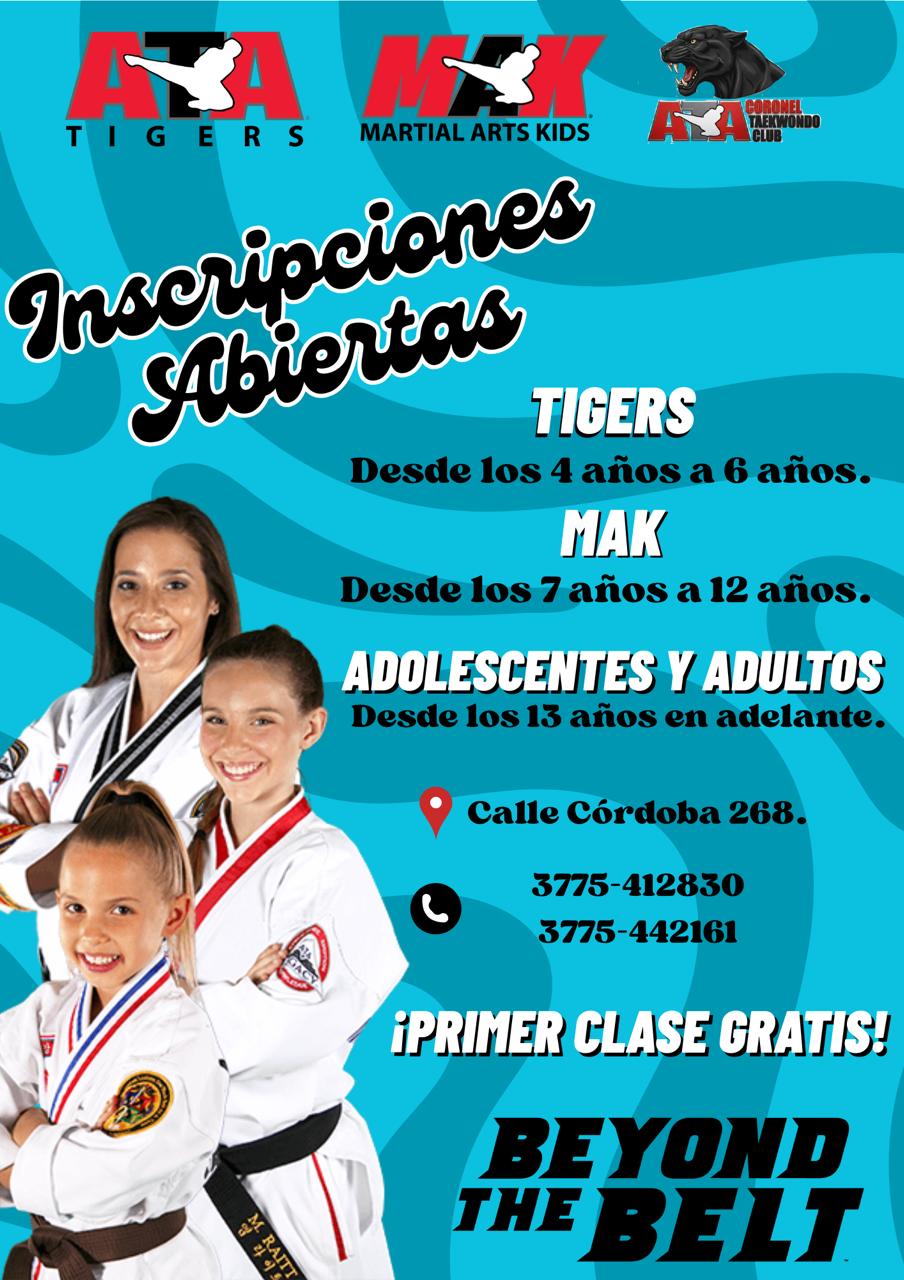 CORONEL TAEKWONDO CLUB Facebook ad: Chatea en WhatsApp