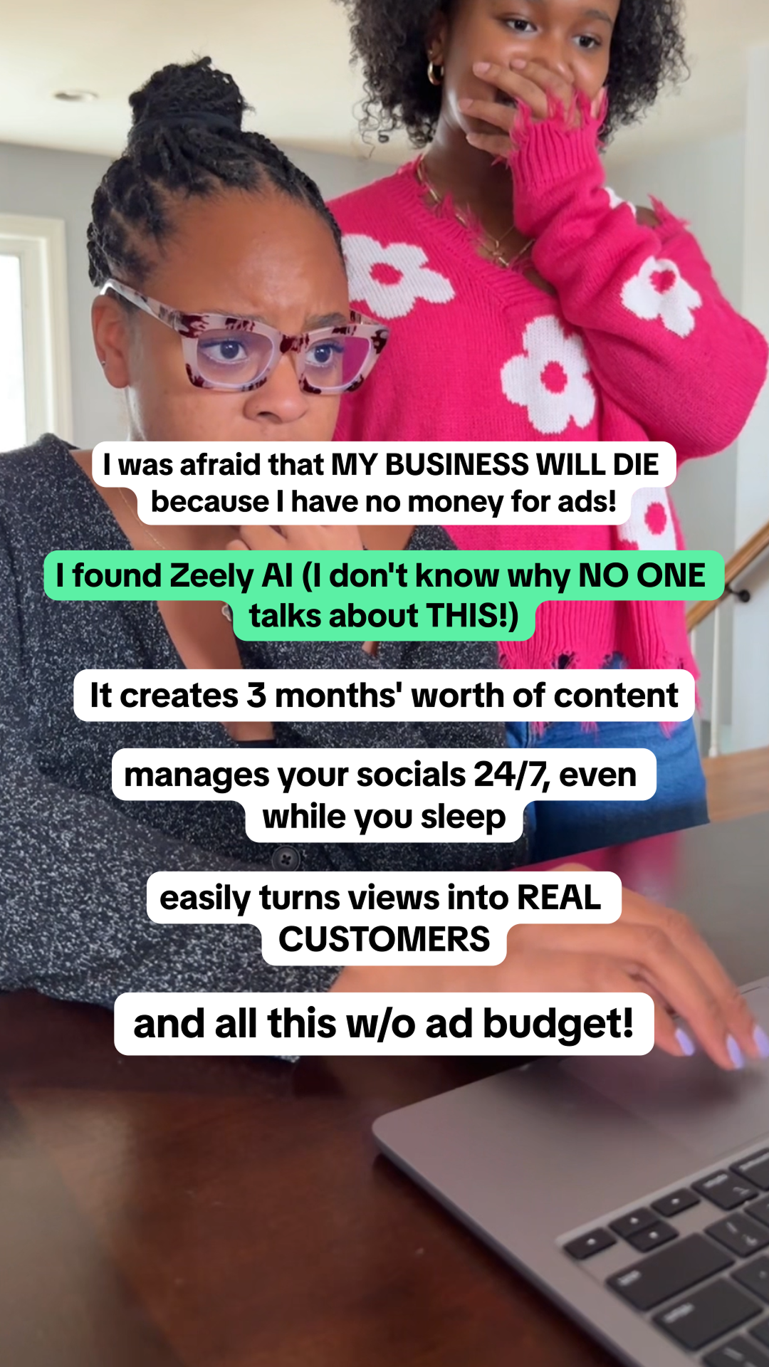 Zeely Facebook ad