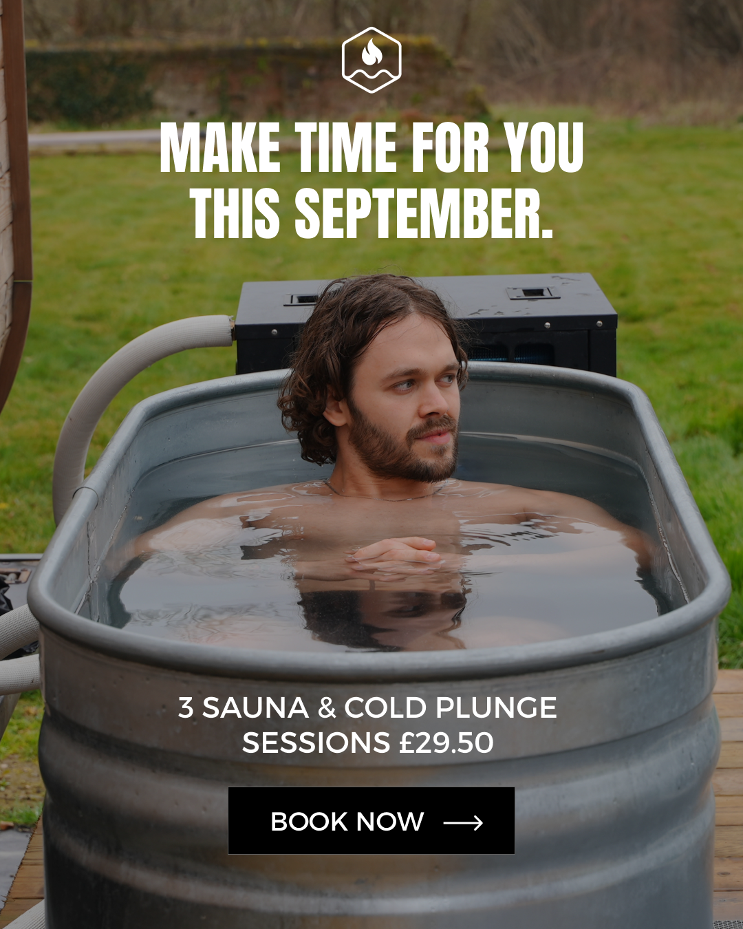 The Hot Box Co Facebook ad: 3 Sessions for £29.50 - Book Now