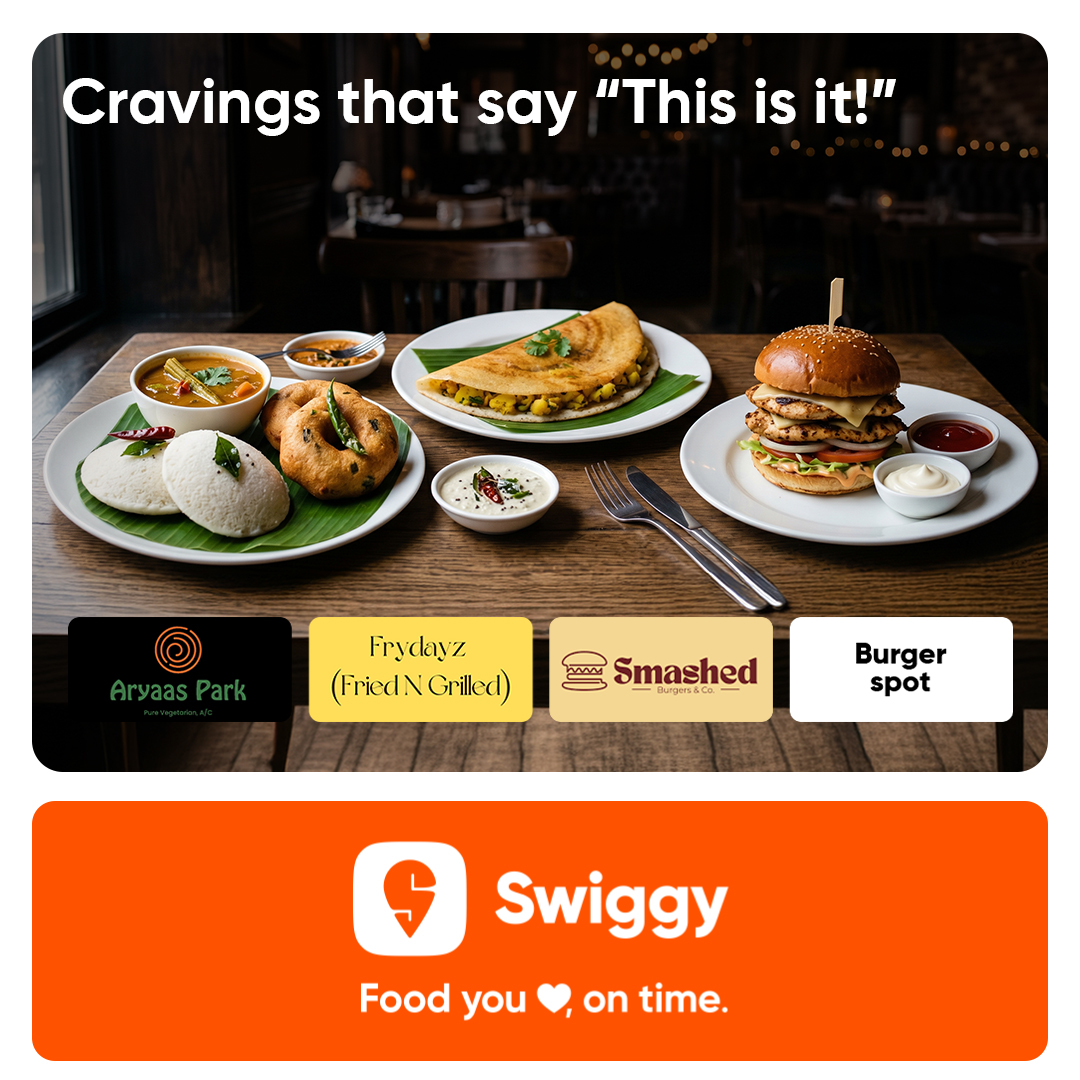 Swiggy Facebook ad