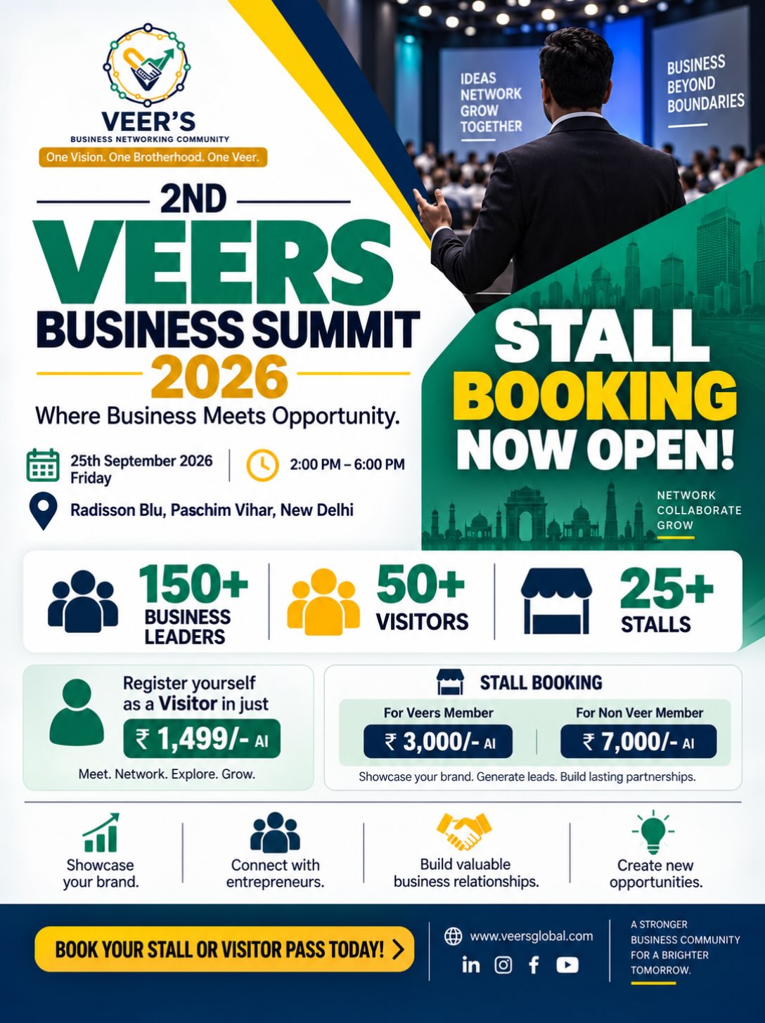 Veer’s Facebook ad: WHERE BUSINESS MEETS OPPORTUNITY!
