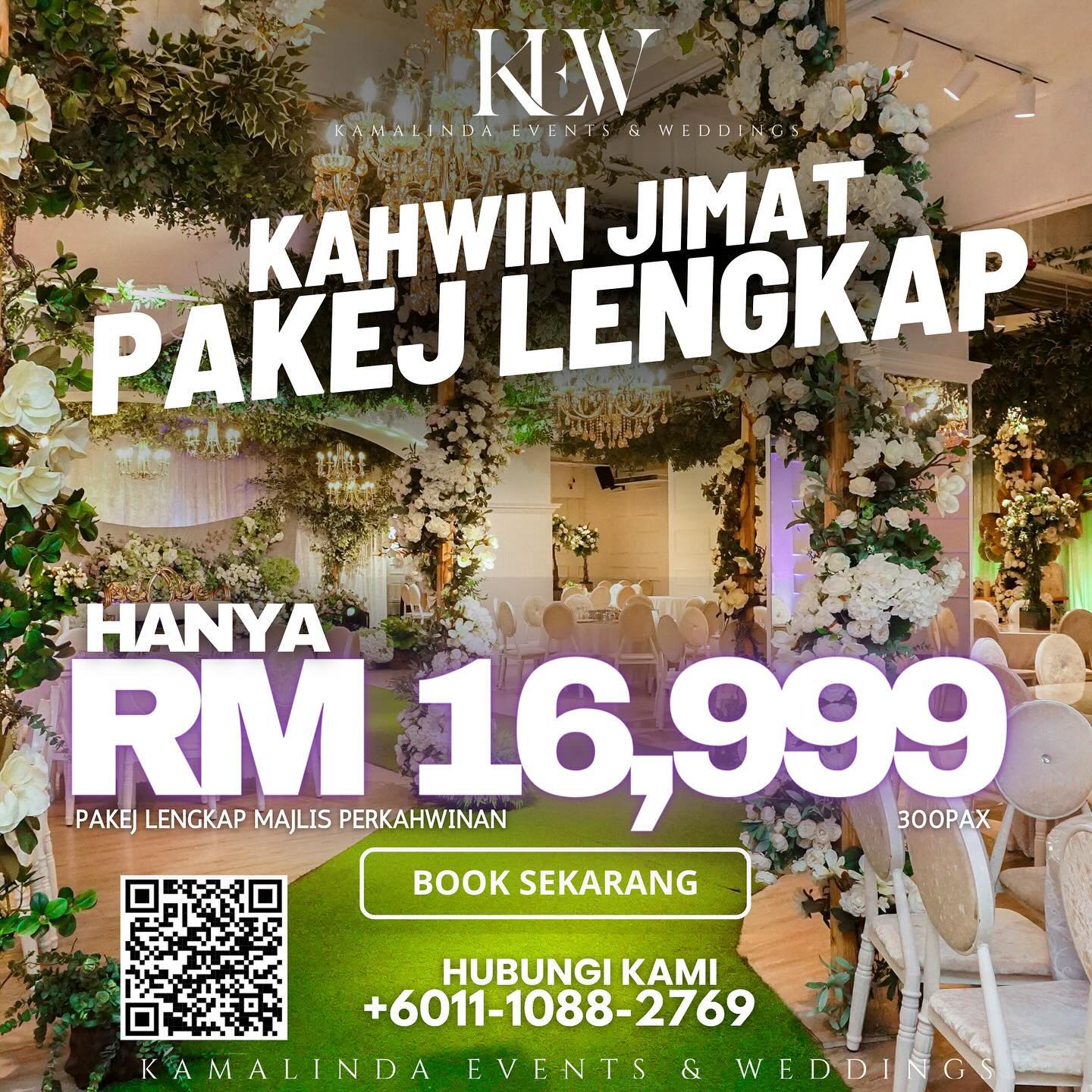 D’Tahta Wedding Venue Facebook ad: NAK MAJLIS ANDA NAMPAK MEWAH
