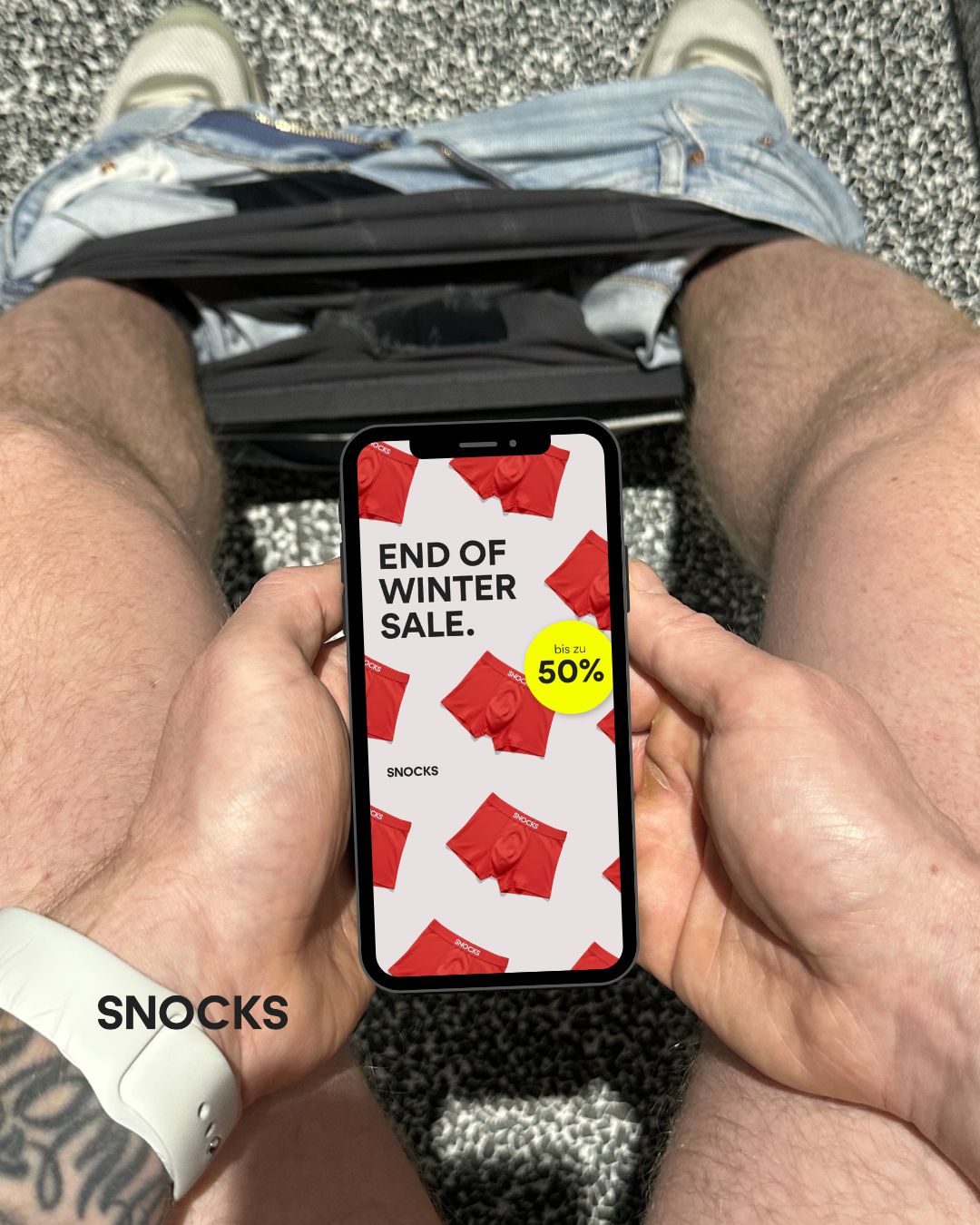 Snocks Facebook ad