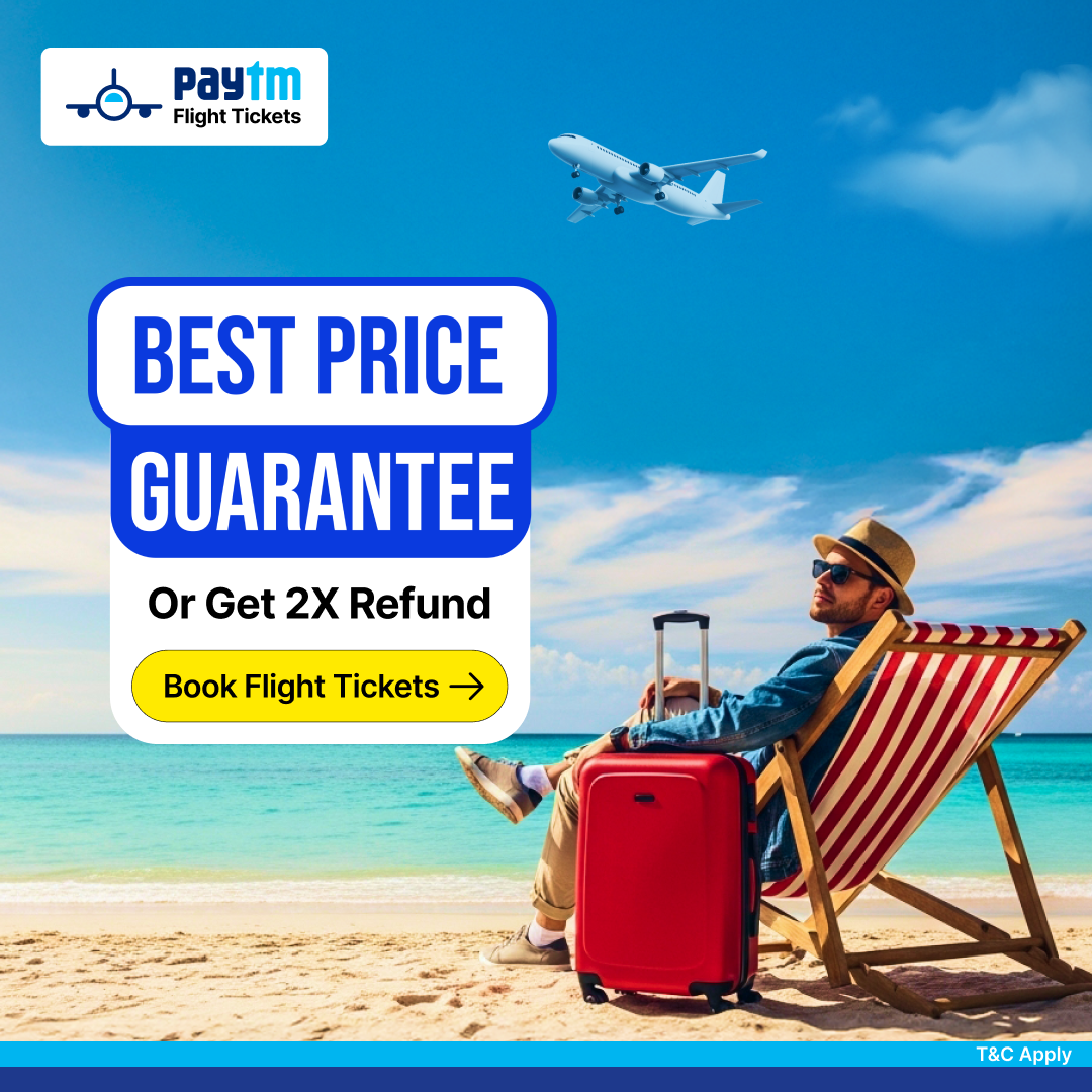 Paytm Facebook ad: 2Cr+ Happy Travellers
