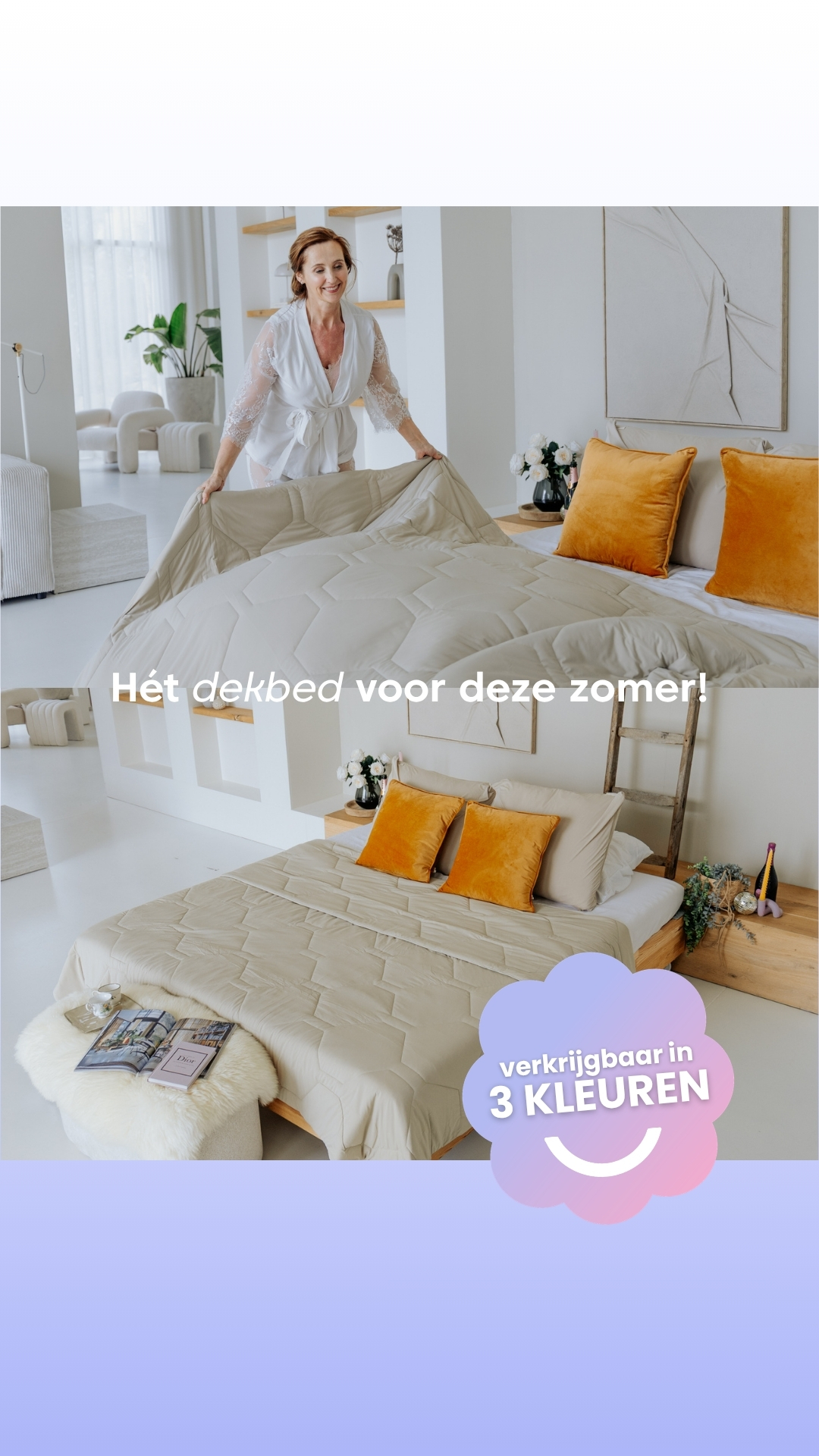 HappyBed Facebook ad