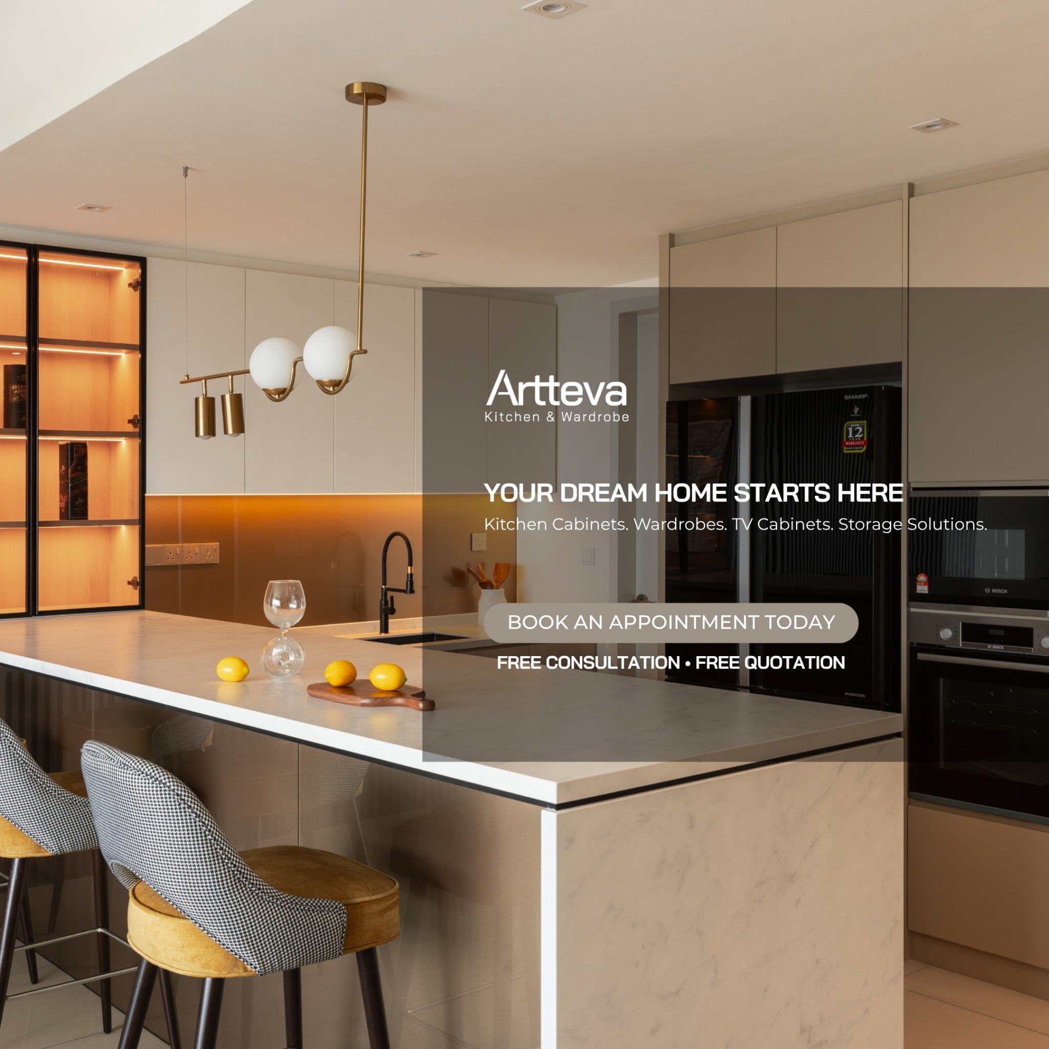 Artteva Facebook ad: Crafting the Heart of Your Home
