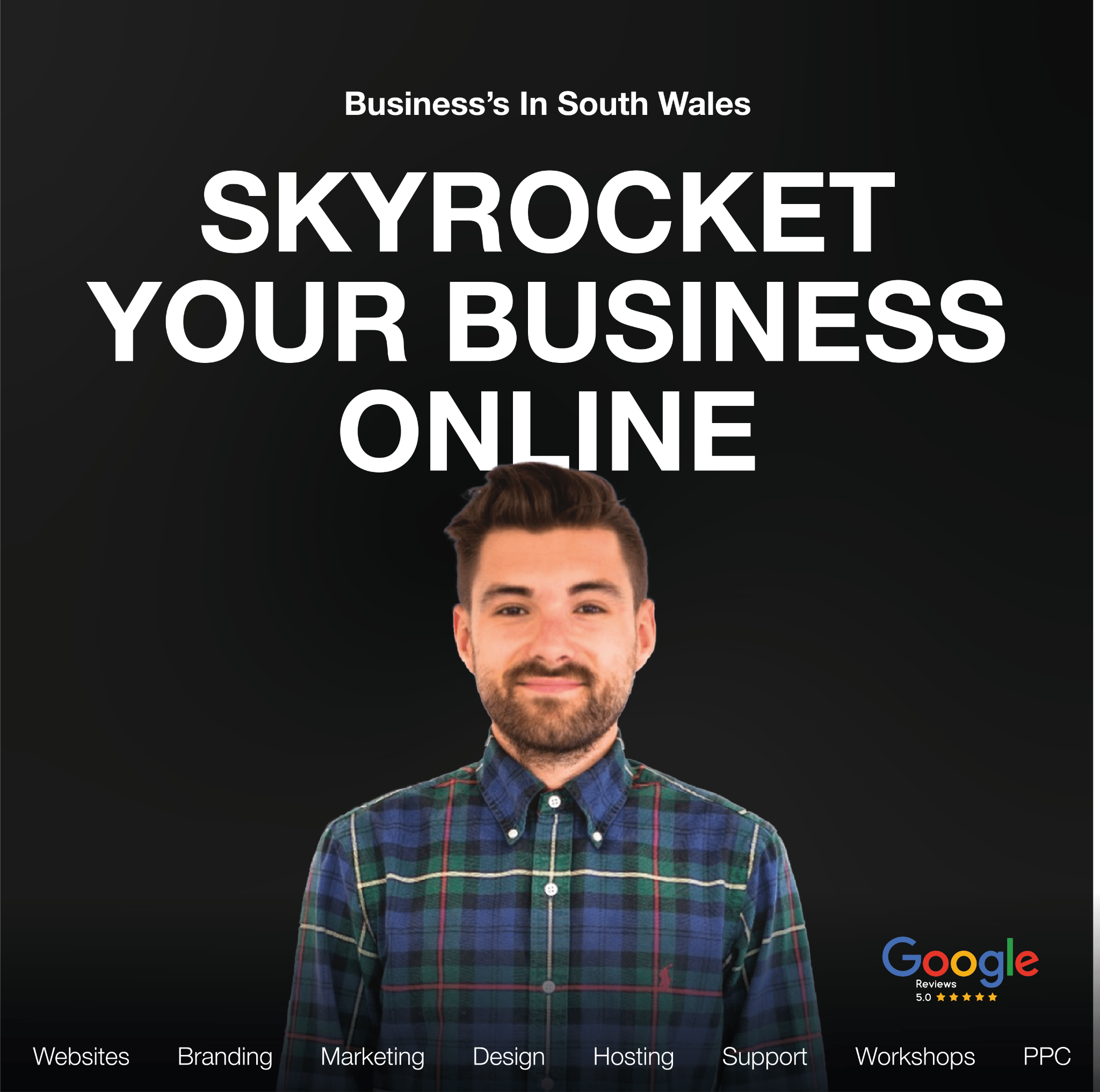 The Web Designer Cardiff Facebook ad