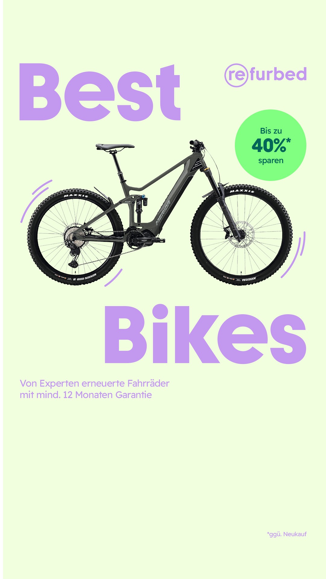 refurbed Facebook ad