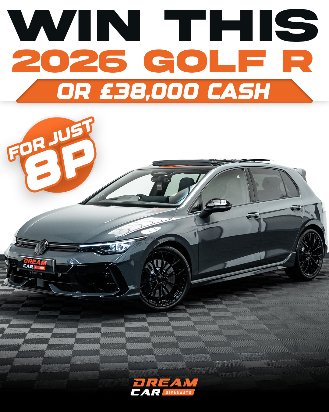 Dream Car Giveaways Facebook ad