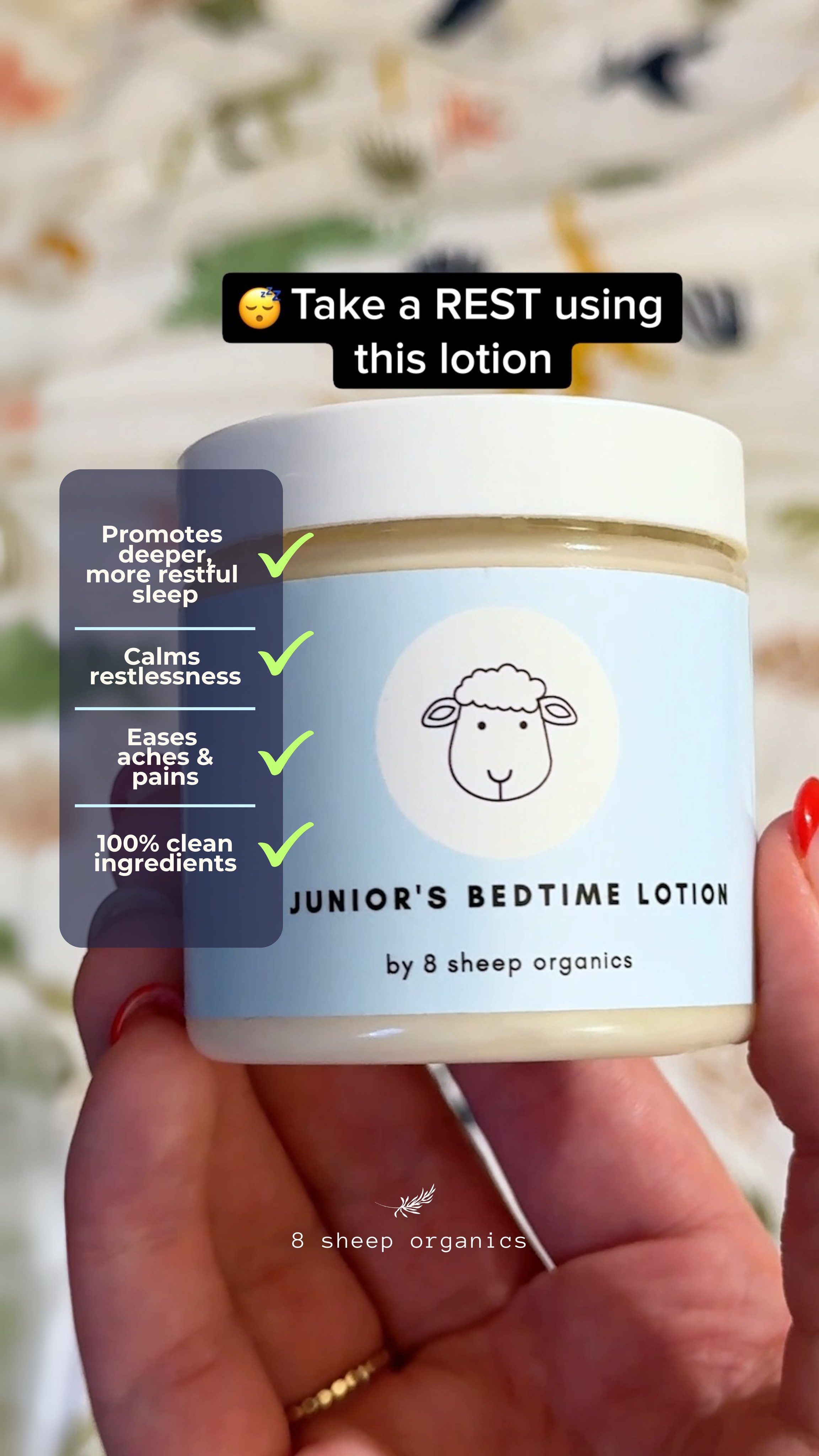 8 Sheep Organics Facebook ad