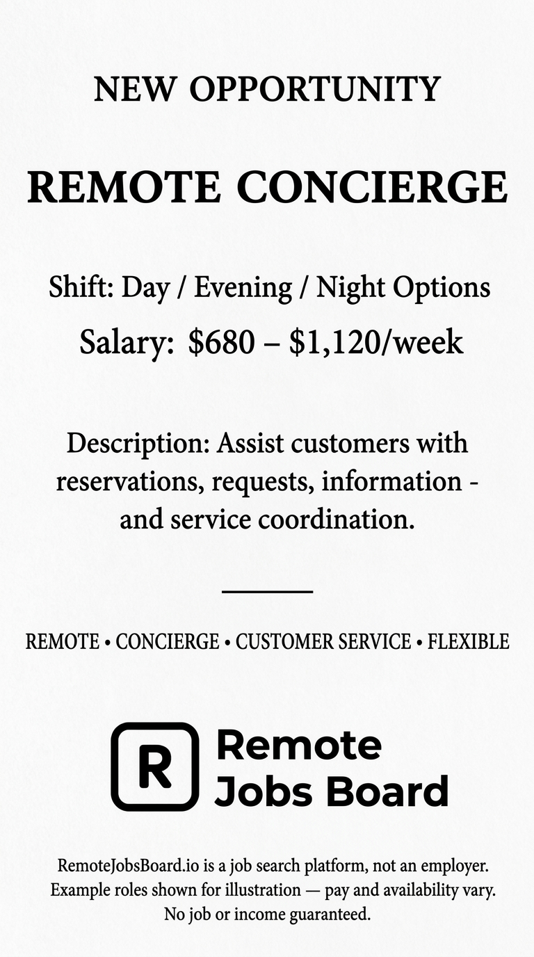 Remote Jobs Board - Work From Anywhere Facebook ad