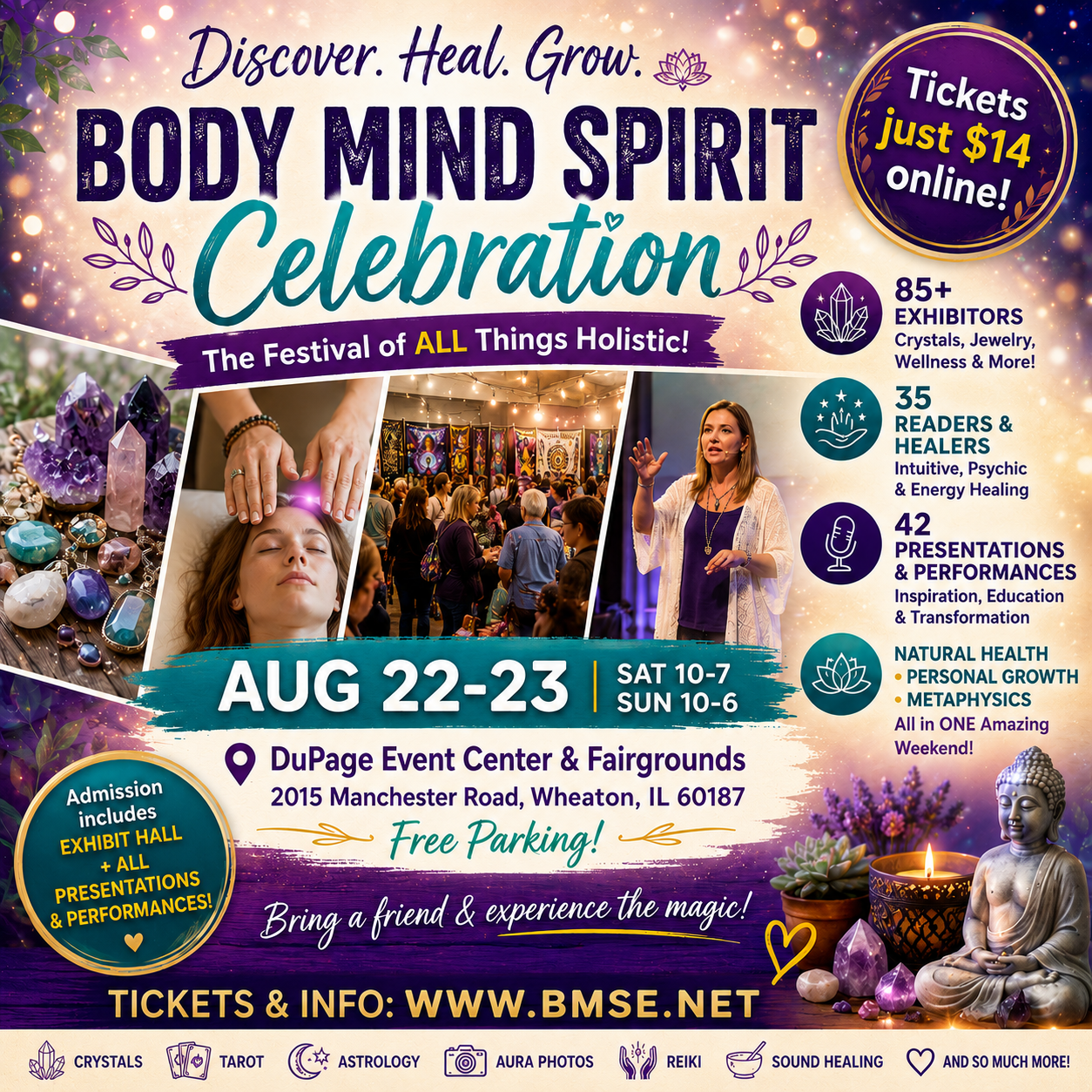 Body Mind Spirit Expo Facebook ad