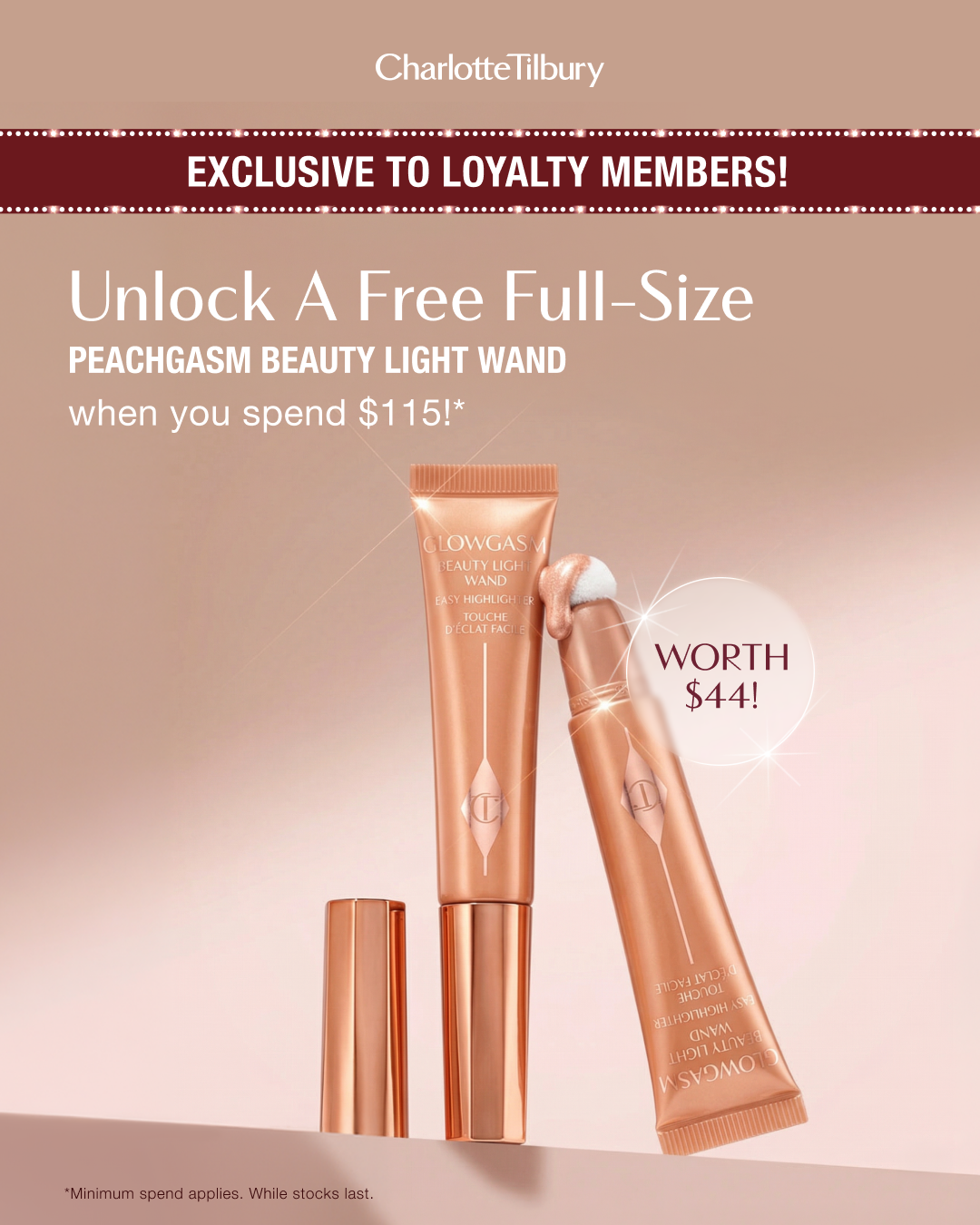 Charlotte Tilbury Facebook ad