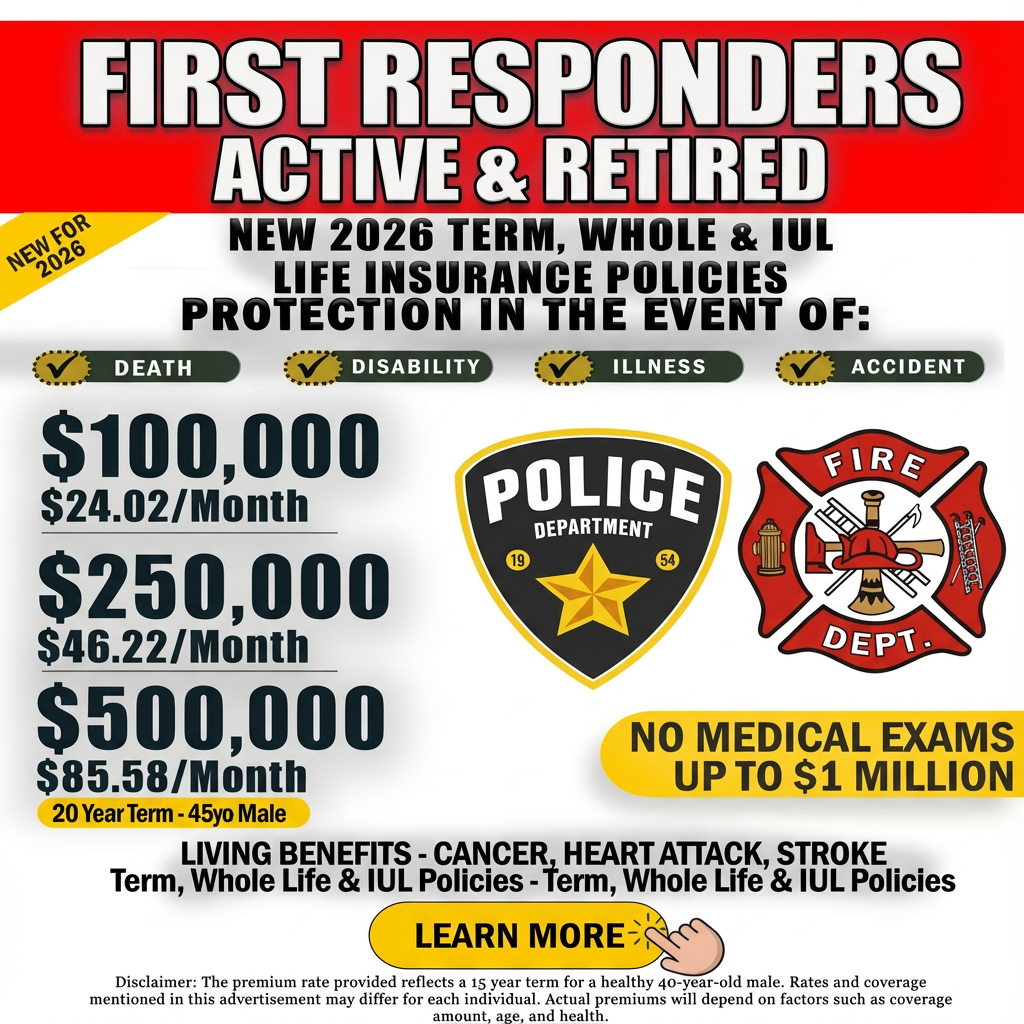 First Response Insurance Facebook ad
