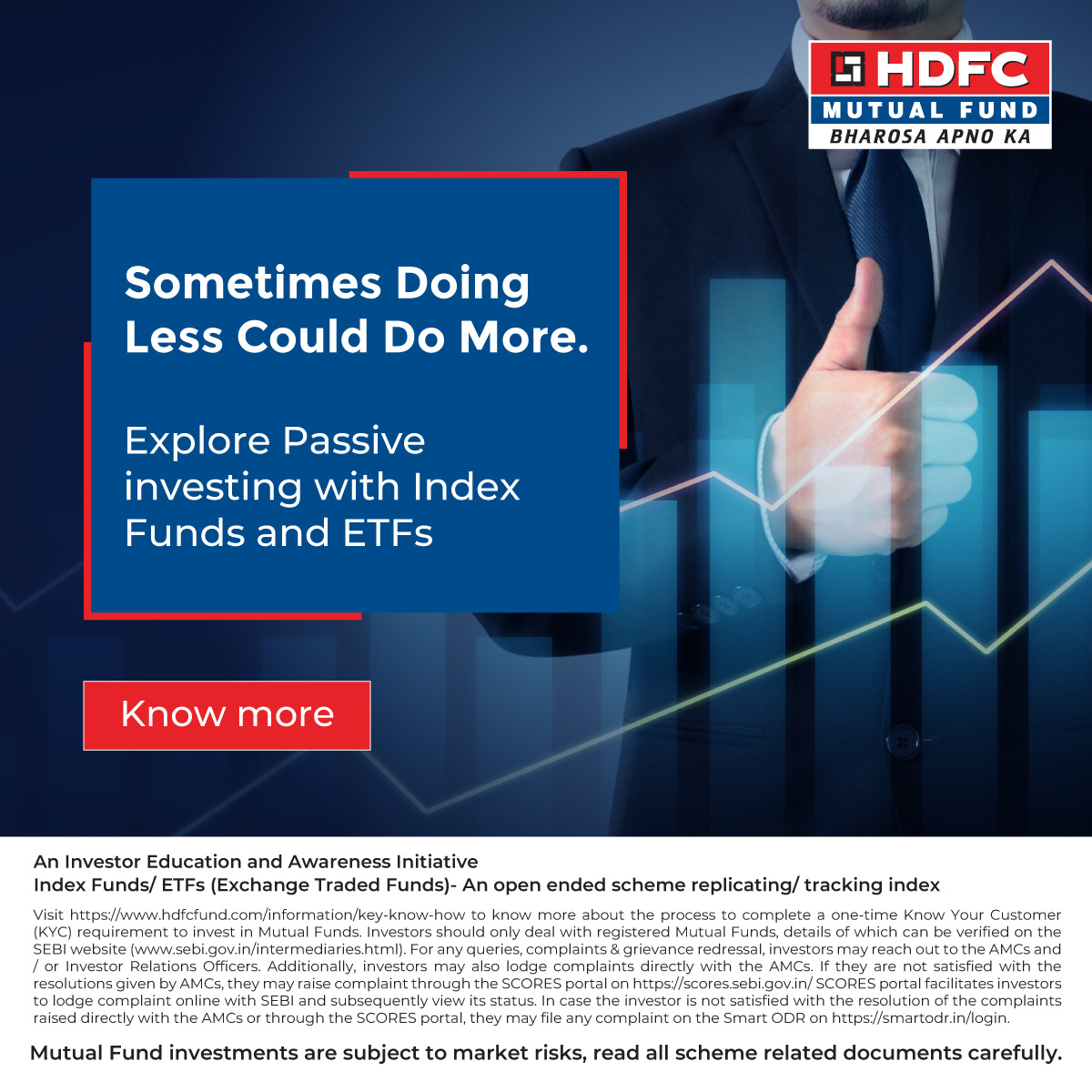 HDFC Mutual Fund Facebook ad