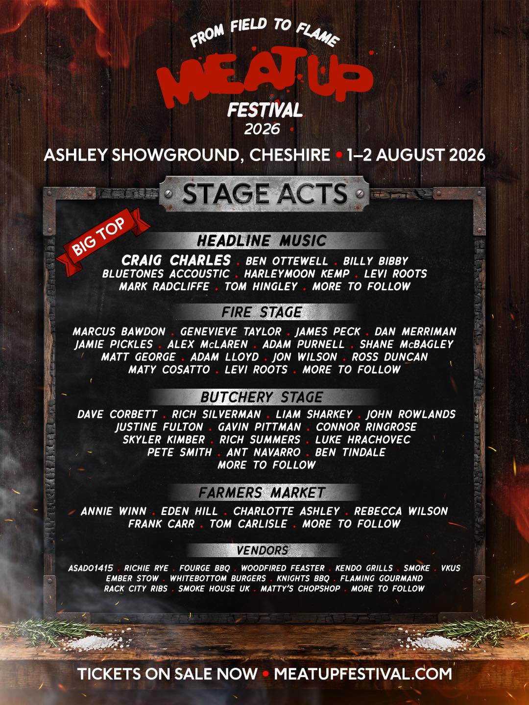 Meat Up Festival Facebook ad: GENERAL RELEASE TICKETS ON SALE FOR MEAT UP…
