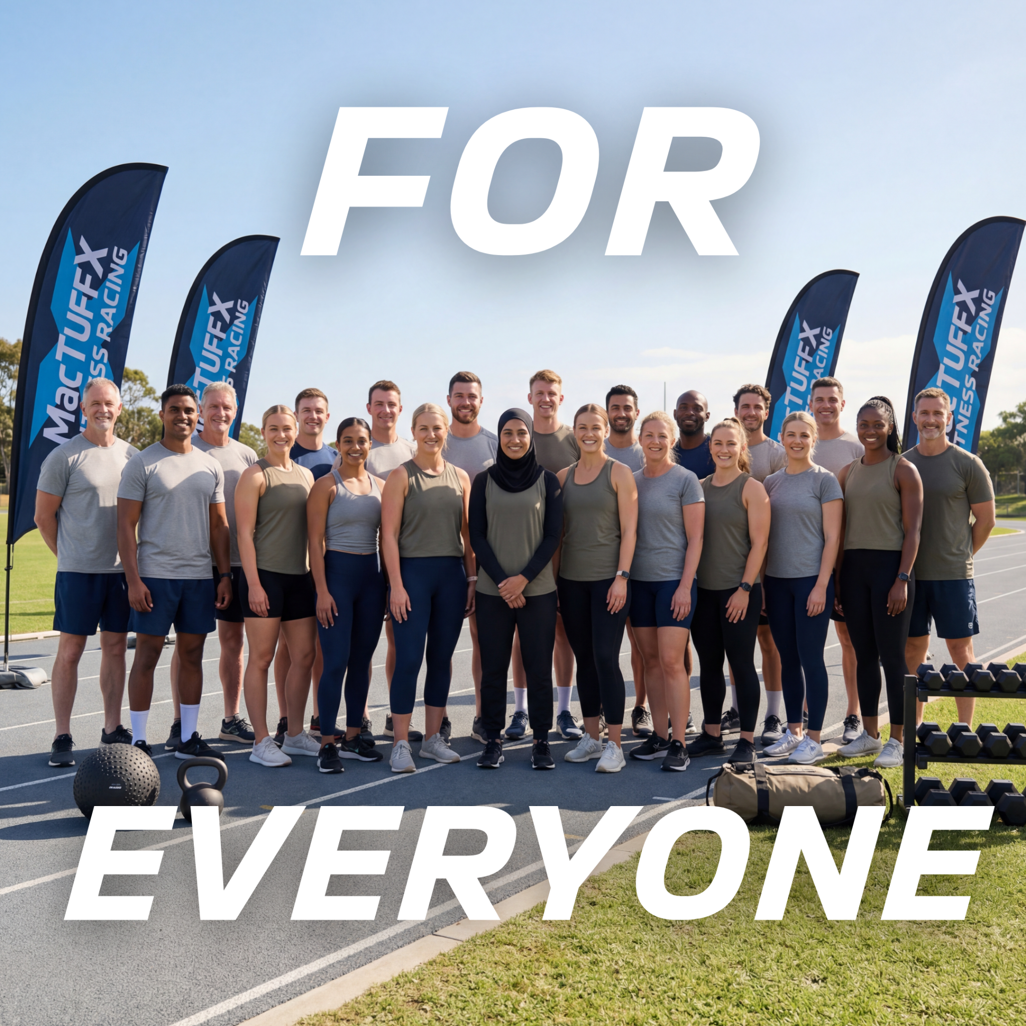 MacTuffx Fitness Racing Facebook ad