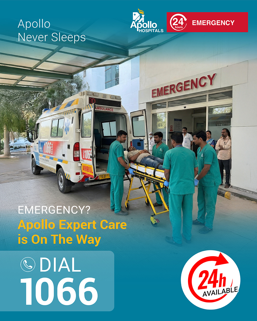 Apollo Hospitals Ahmedabad Facebook ad