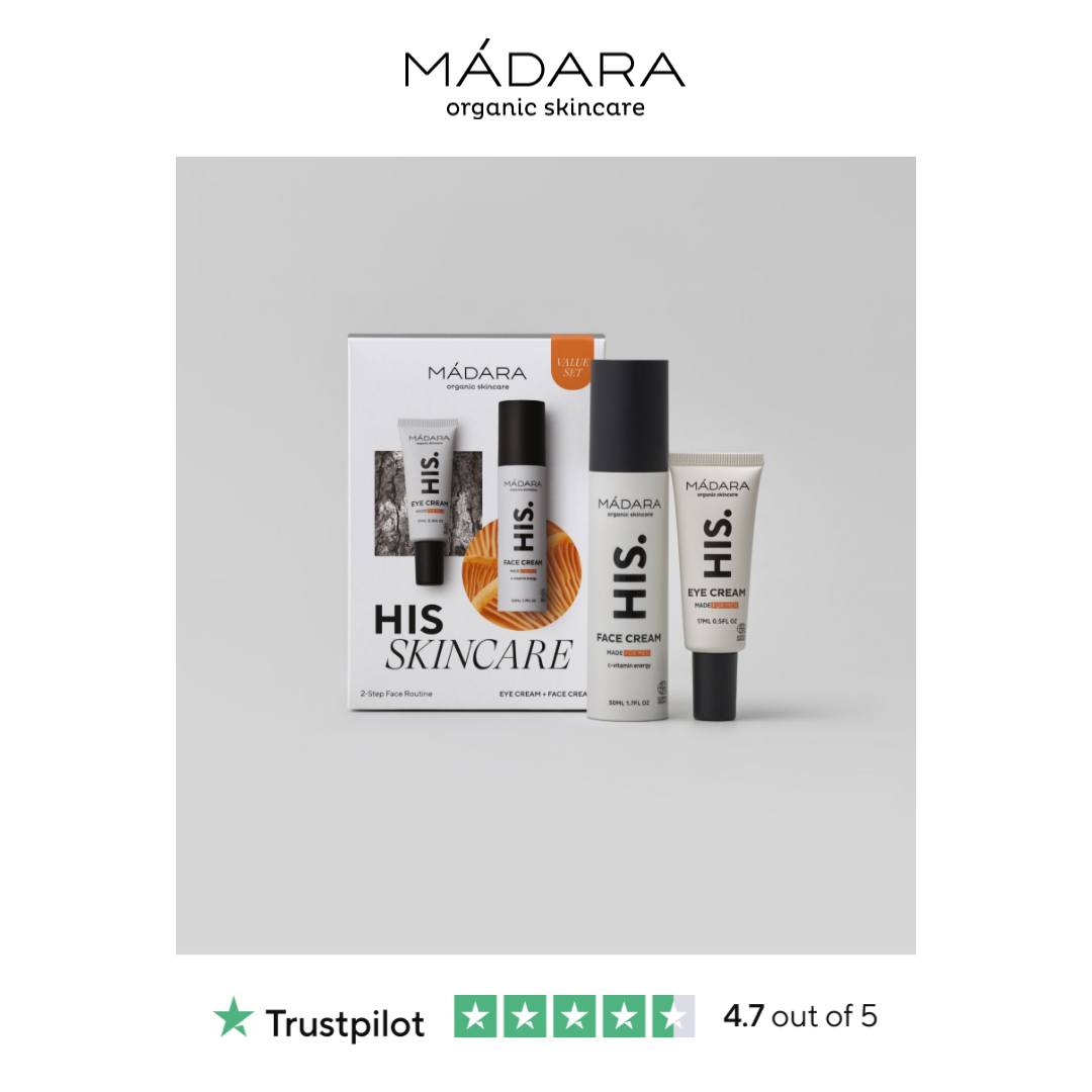 Mádara Organic Skincare Facebook ad