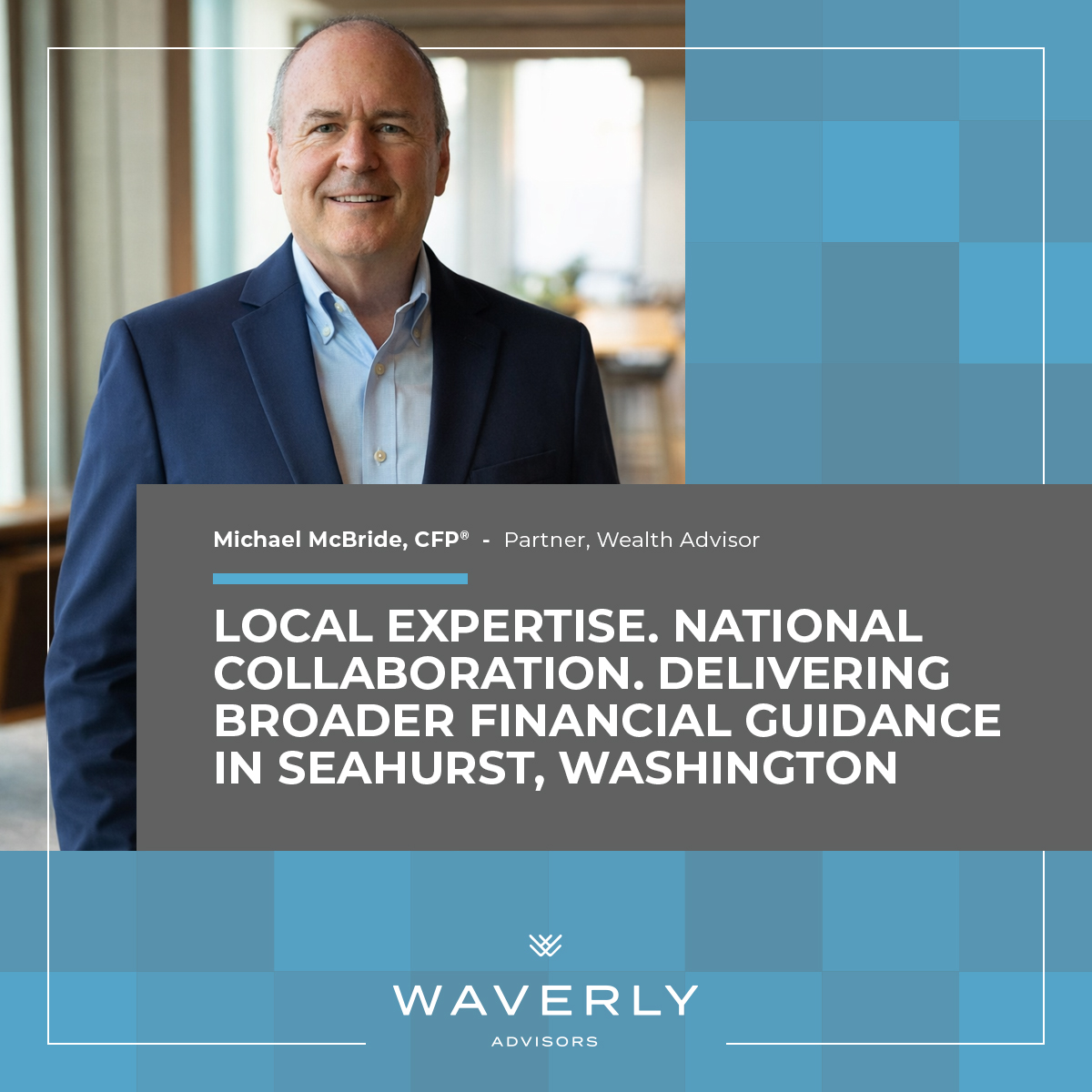 Waverly Advisors, LLC Facebook ad: Learn More About Waverly Services