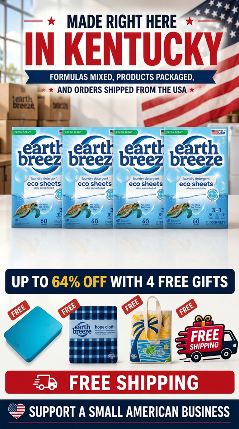Earth Breeze Facebook ad