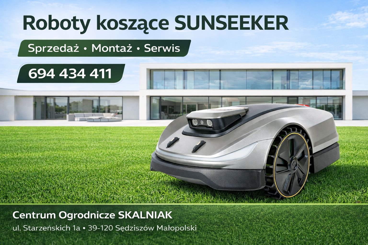 Centrum Ogrodnicze Skalniak Facebook ad: Roboty koszące SUNSEEKER dostępne w Centrum Ogrodniczym…