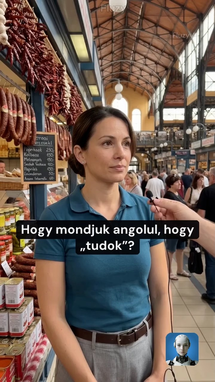Fluzy: English Conversation AI Facebook ad: Learn fast with AI
