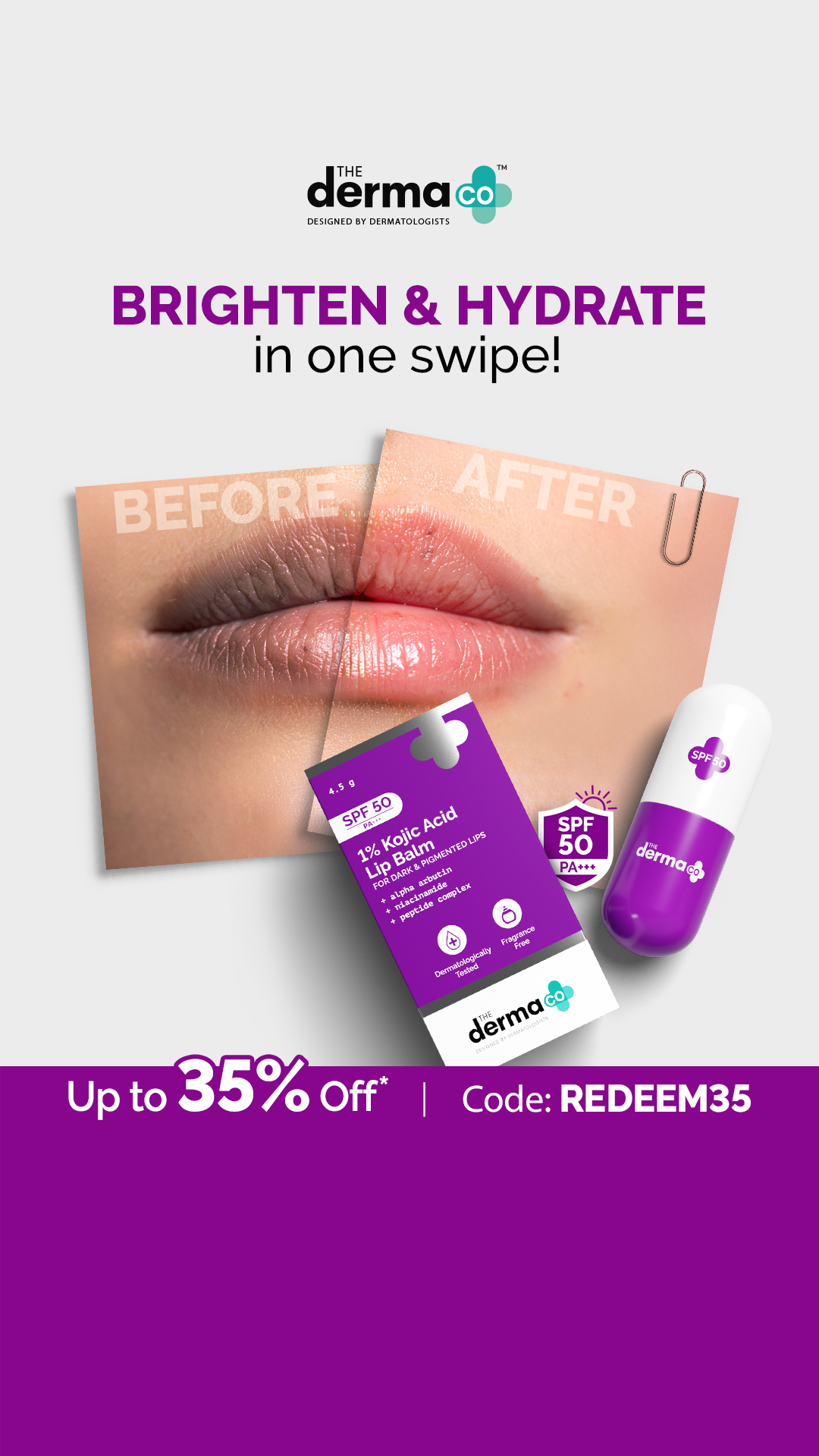 The Derma Co. Facebook ad