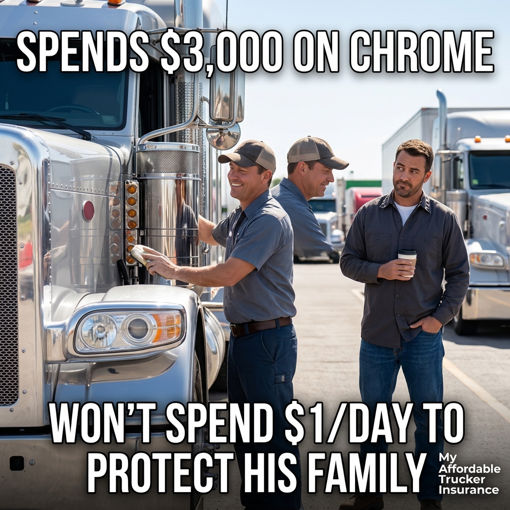 My Affordable Trucker Insurance Facebook ad